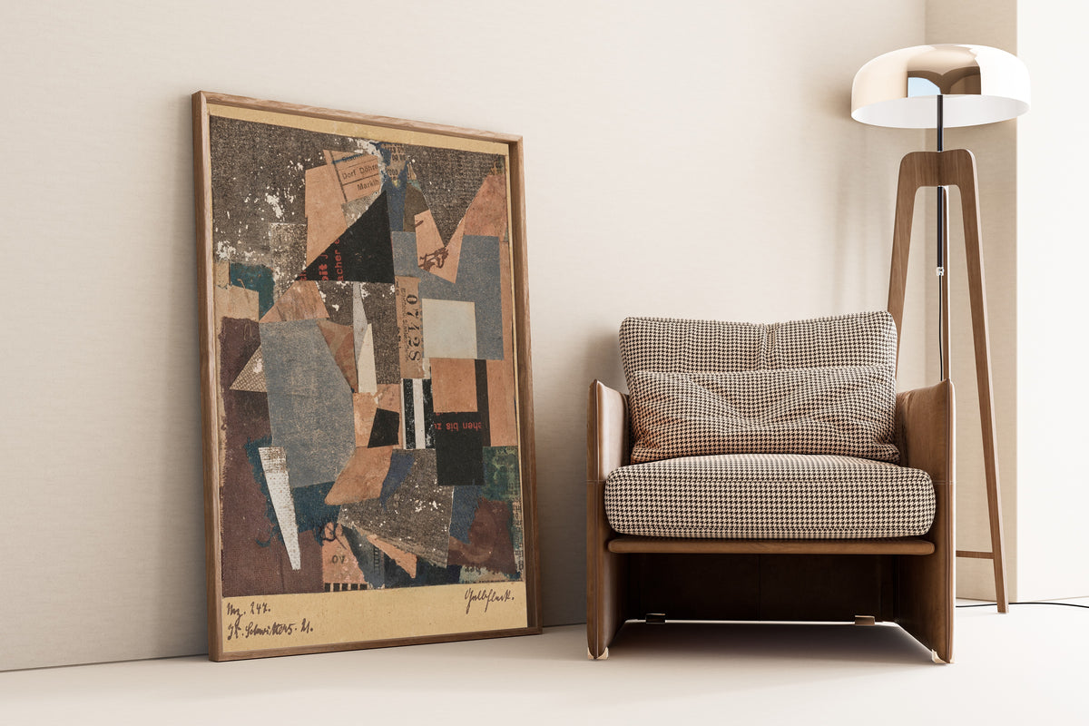 Kurt Schwitters — Mz. 247. Gelbfleck | Fine Art Print