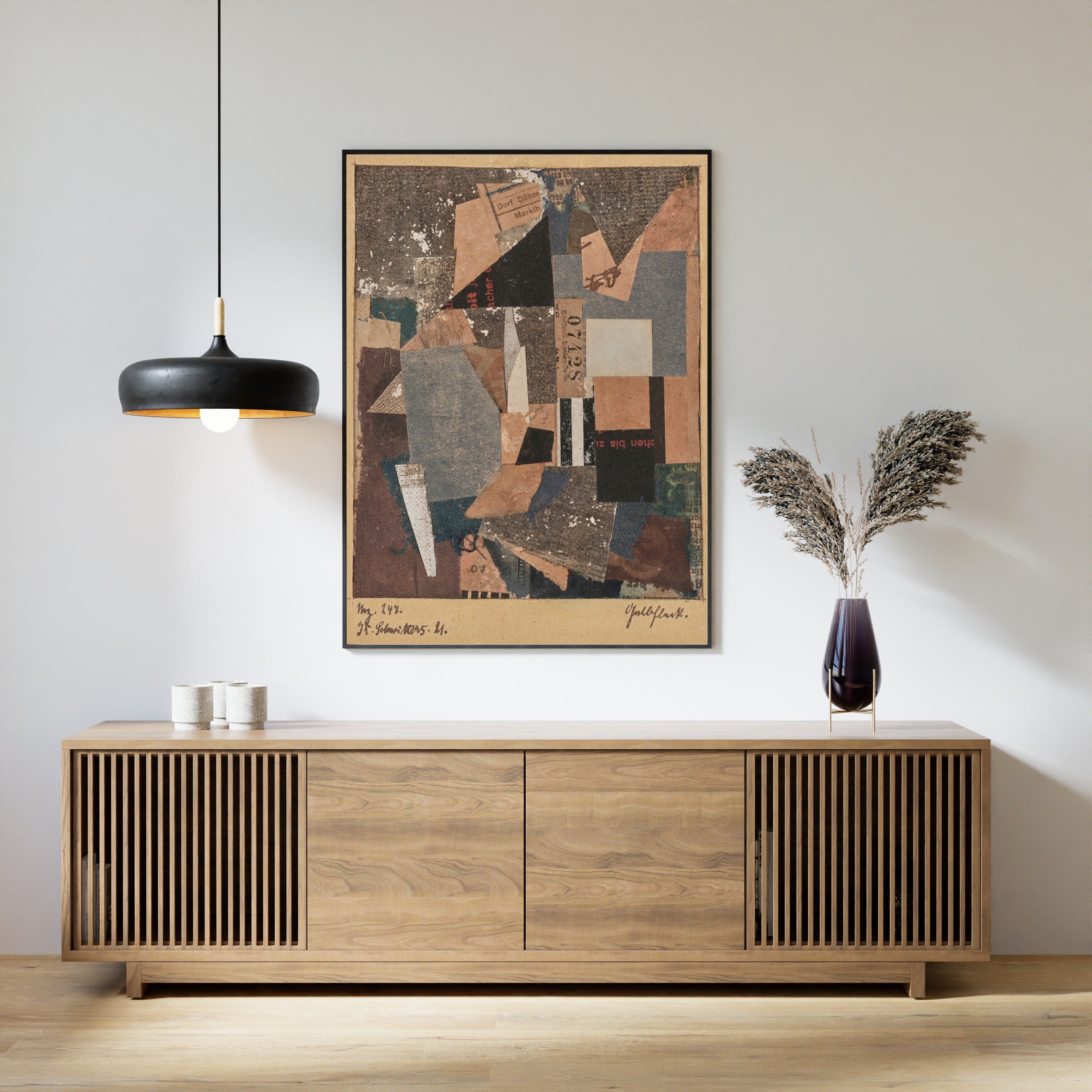 Kurt Schwitters — Mz. 247. Gelbfleck | Fine Art Print