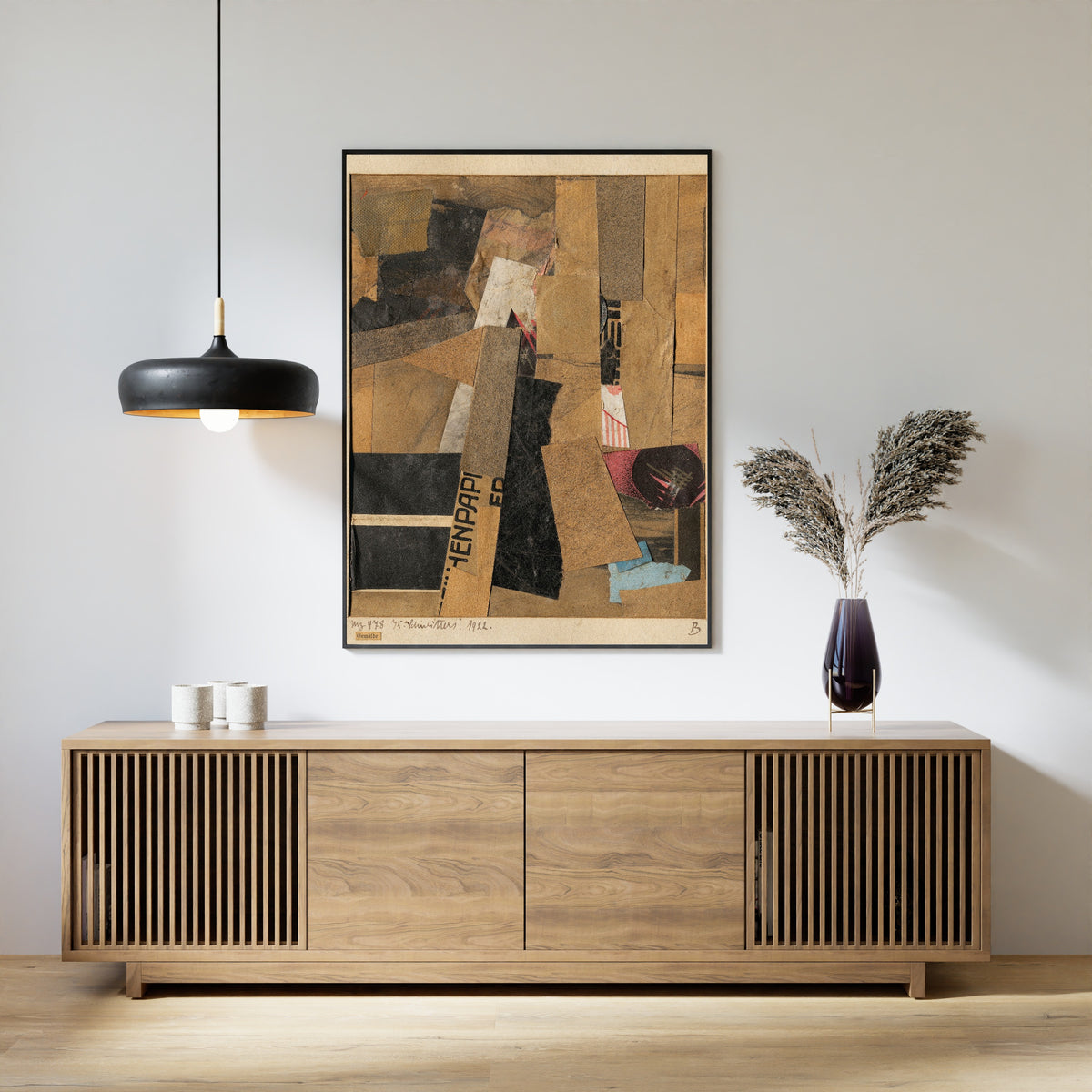 Kurt Schwitters — Mz 478 Gemälde | Fine Art Print