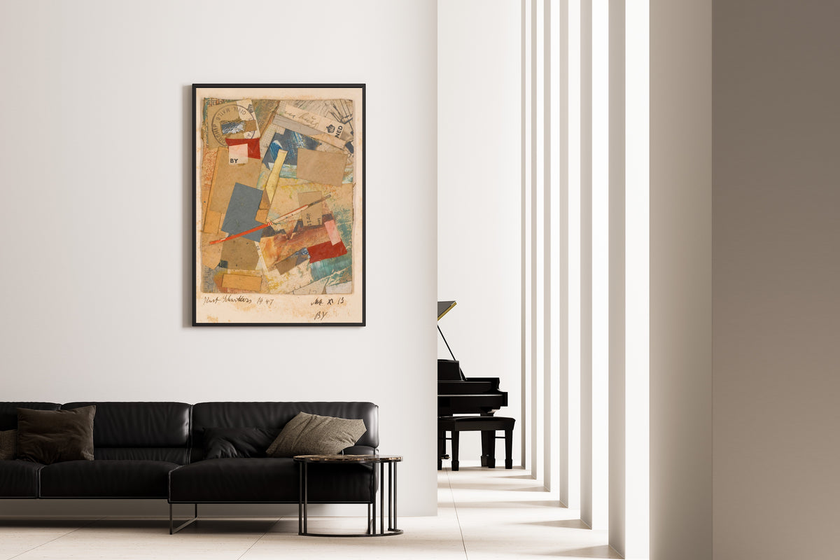 Kurt Schwitters — Mz X 13 | Fine Art Print