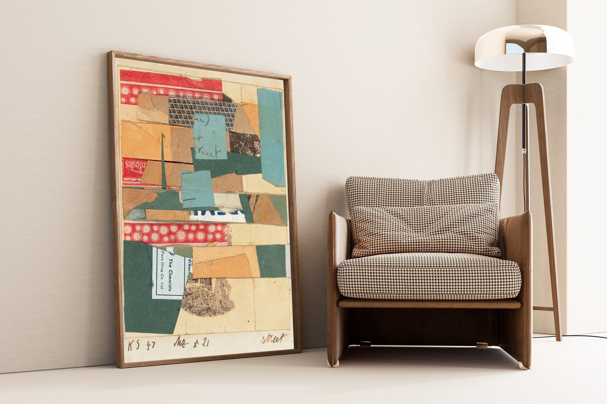 Kurt Schwitters — Mz x 21 Street | Fine Art Print