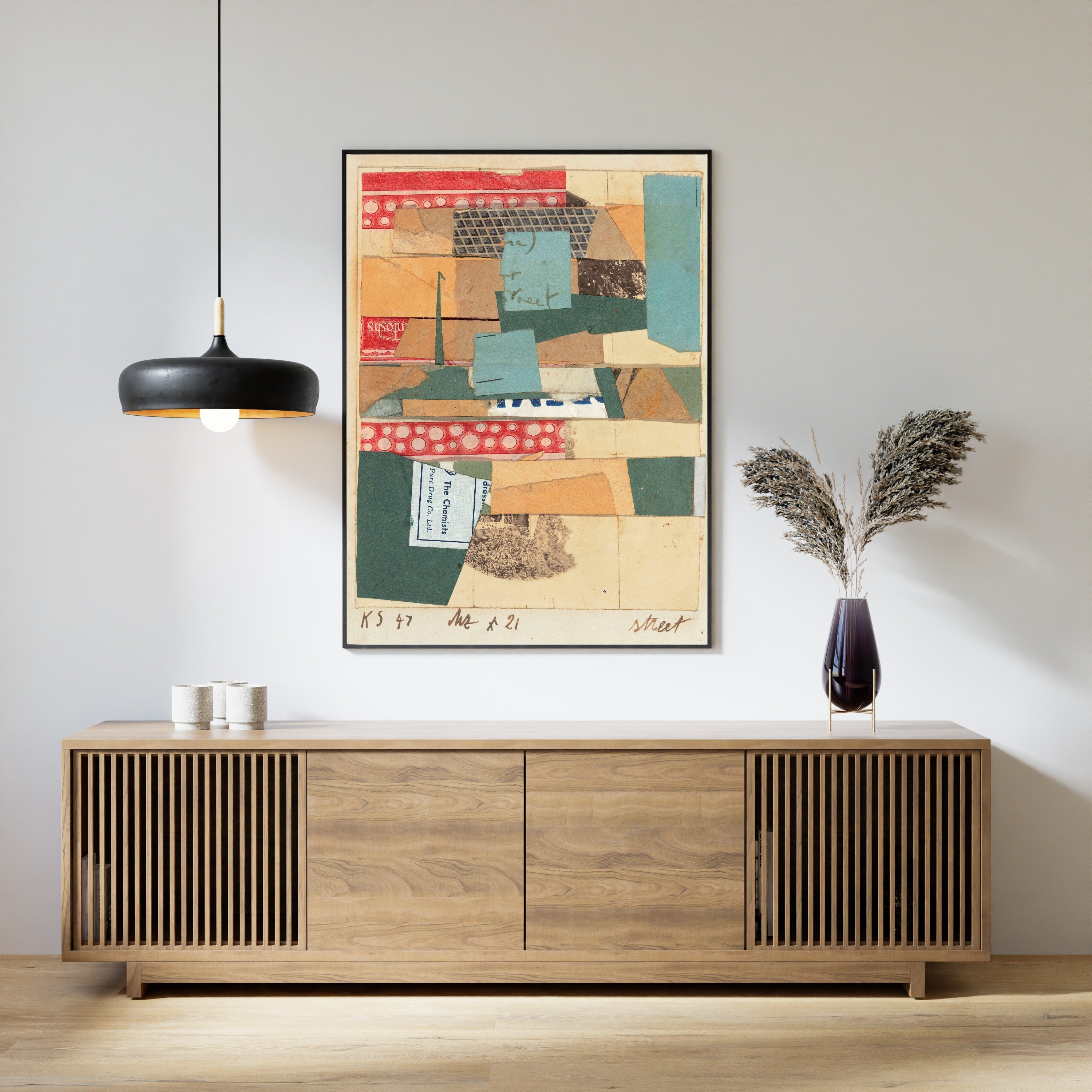 Kurt Schwitters — Mz x 21 Street | Fine Art Print