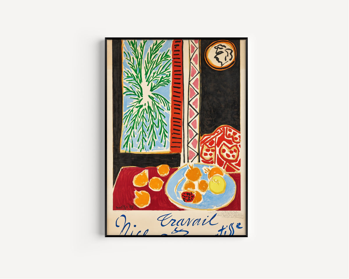 Henri Matisse — Nice, Travail et Joie | Papiers Découpés Fine Art Print