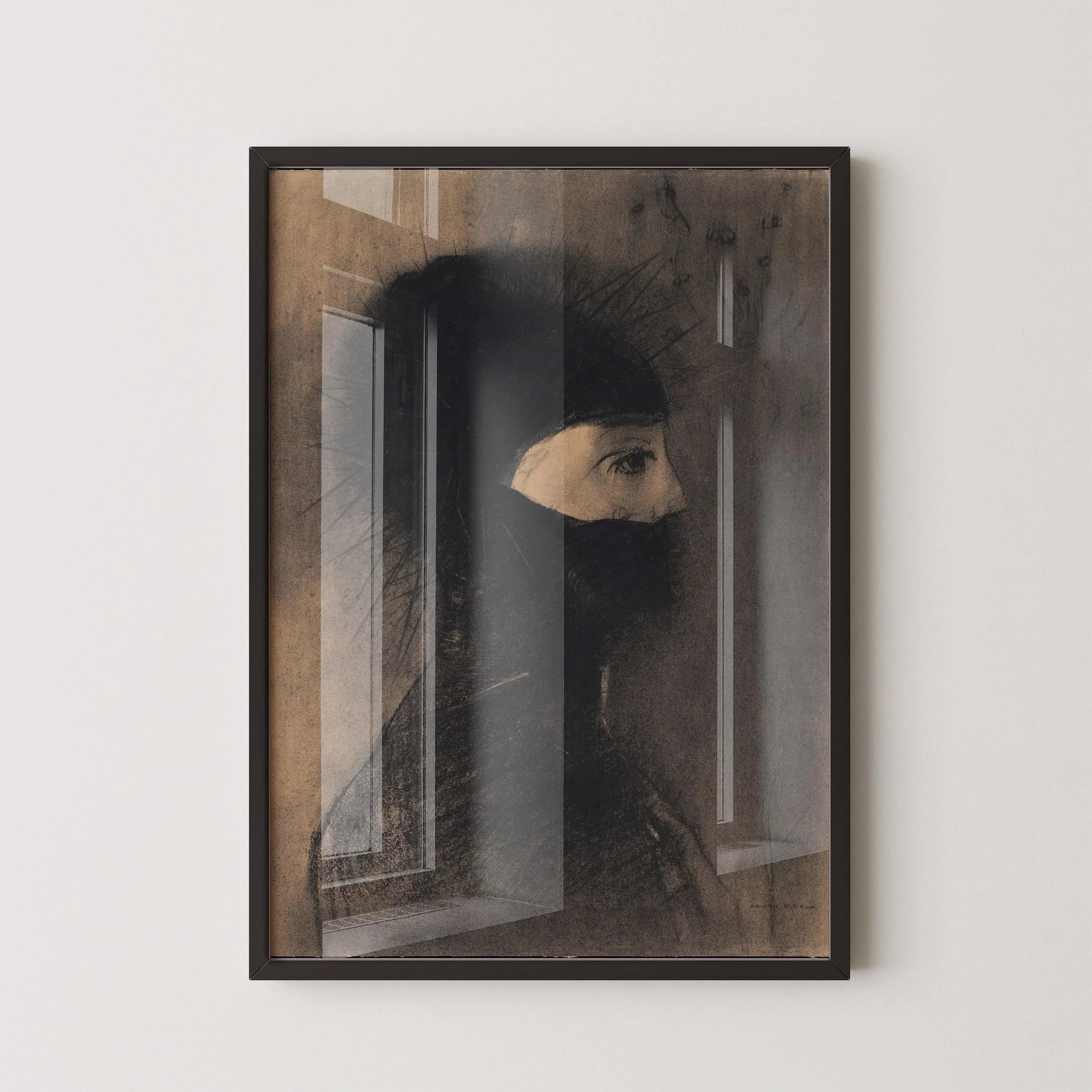 Odilon Redon - Armor | Famous Surreal Symbolist Art | Available frame or unframed - 9ArtPrints