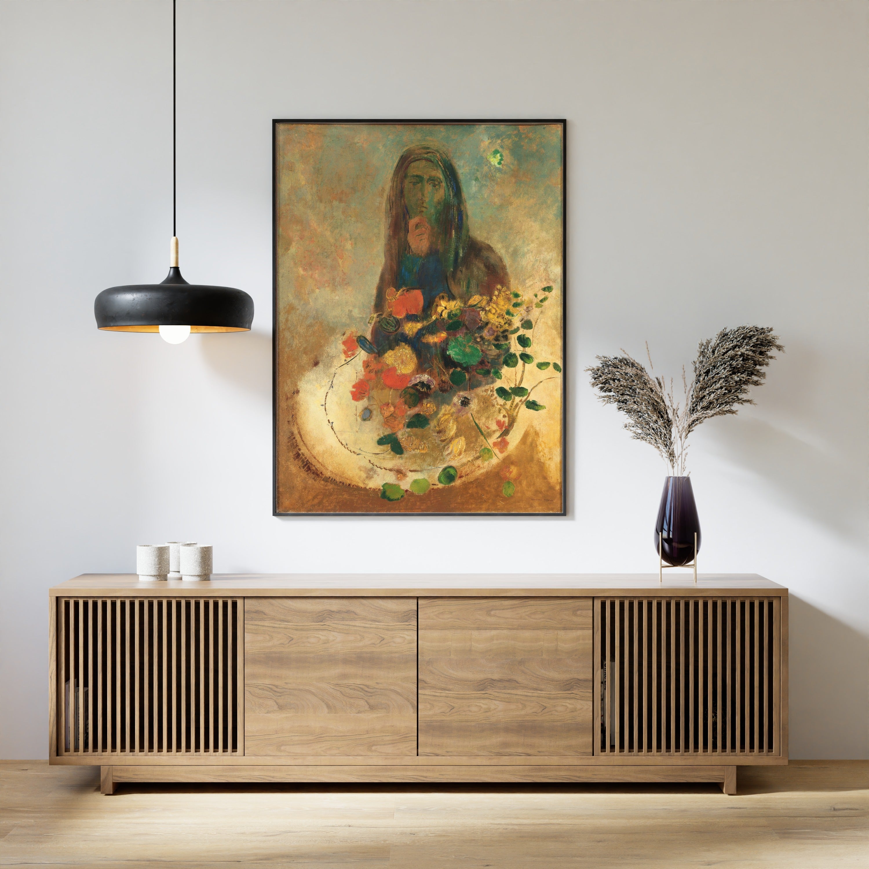 Odilon Redon — Mystery | Fine Art Giclée Print - 9ArtPrints