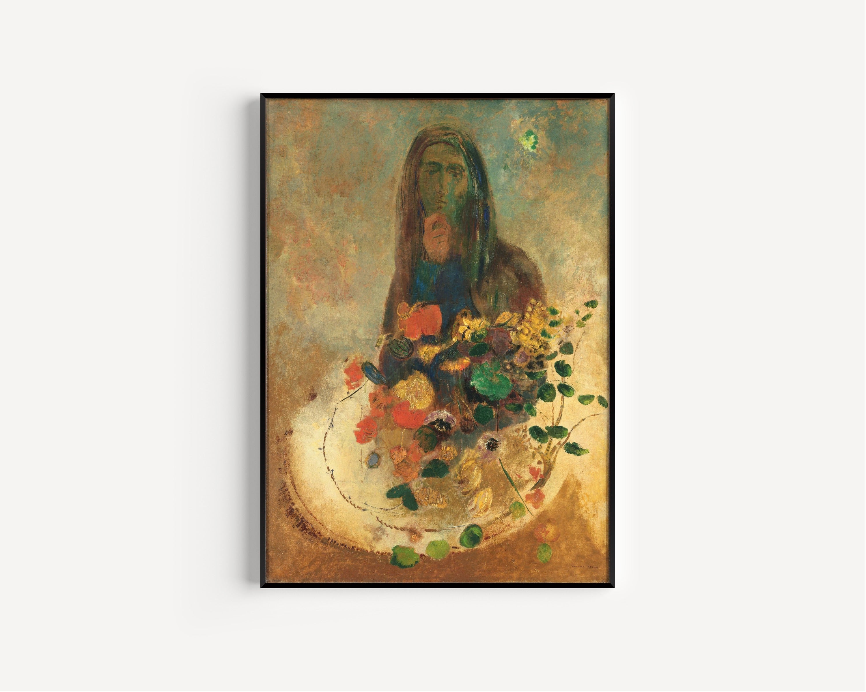 Odilon Redon — Mystery | Fine Art Giclée Print - 9ArtPrints