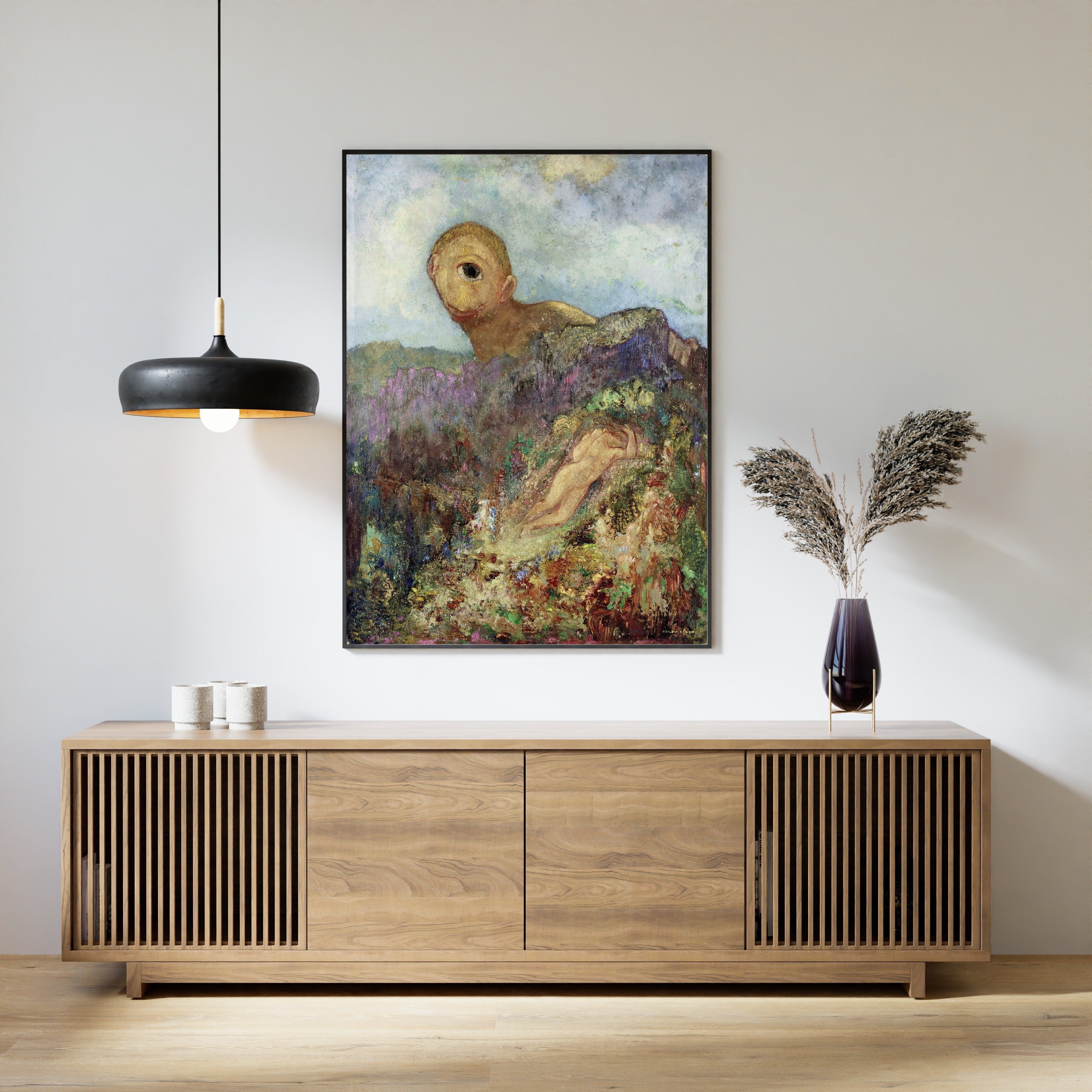 Odilon Redon — The Cyclops | Fine Art Giclée Print - 9ArtPrints