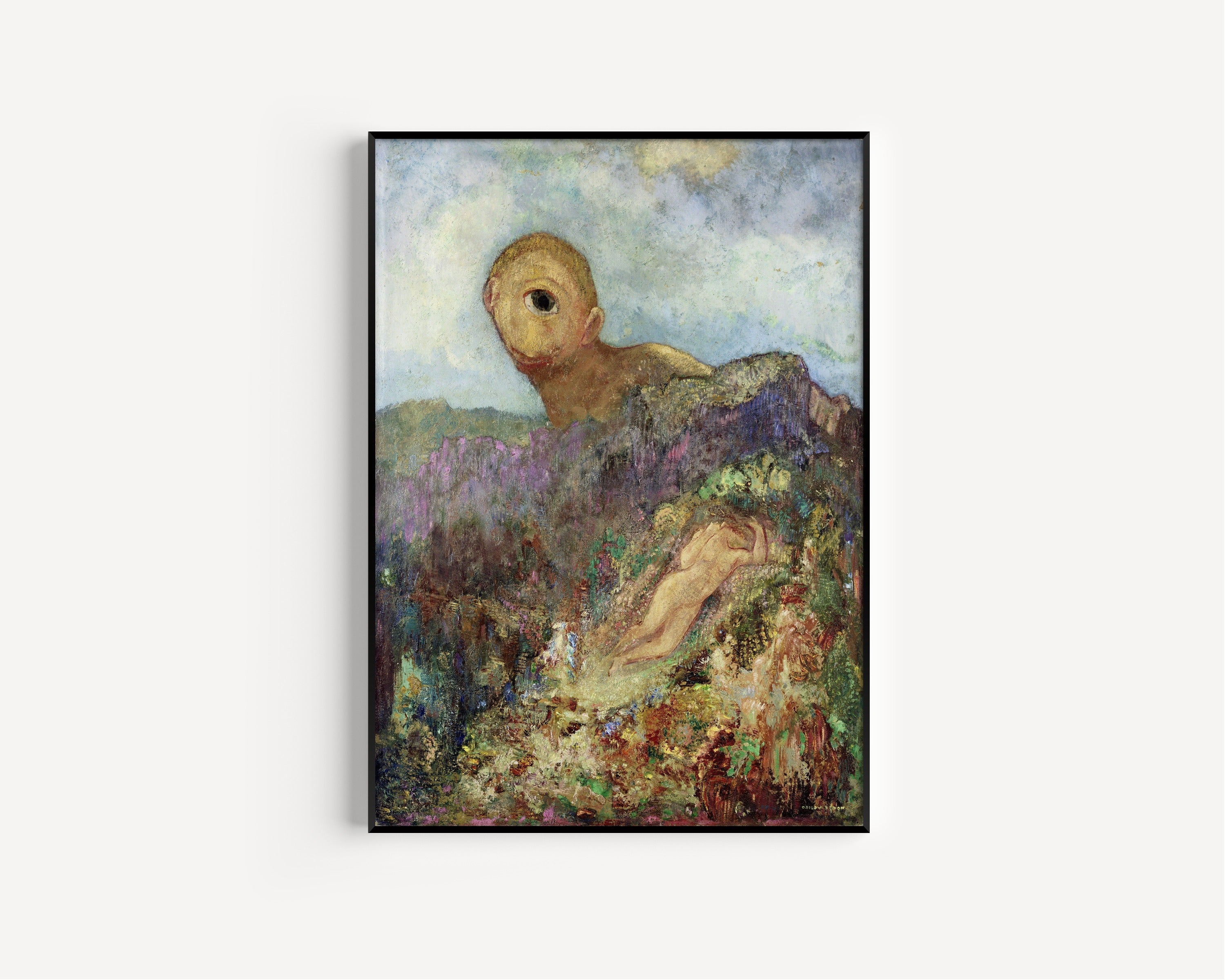 Odilon Redon — The Cyclops | Fine Art Giclée Print - 9ArtPrints