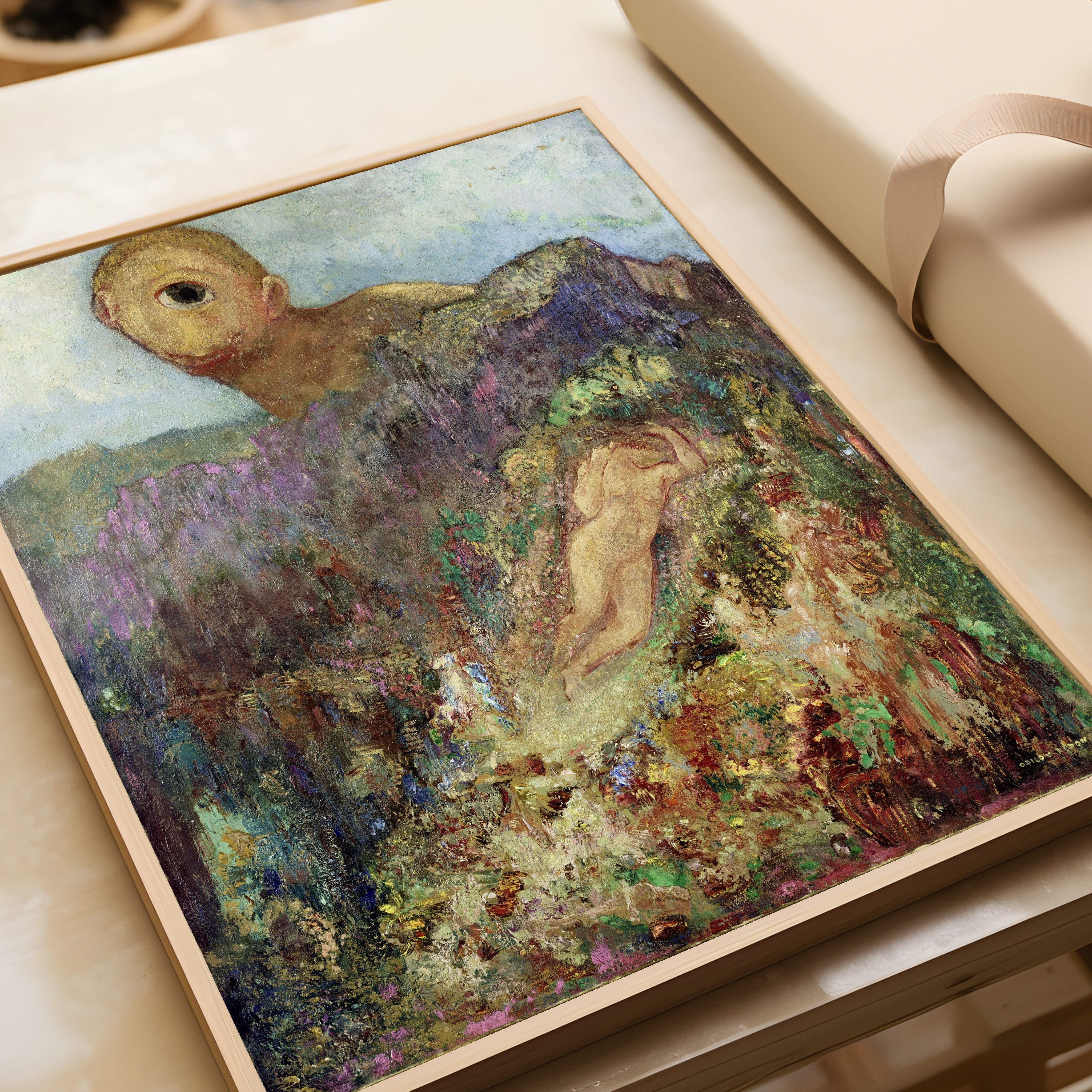 Odilon Redon — The Cyclops | Fine Art Giclée Print - 9ArtPrints
