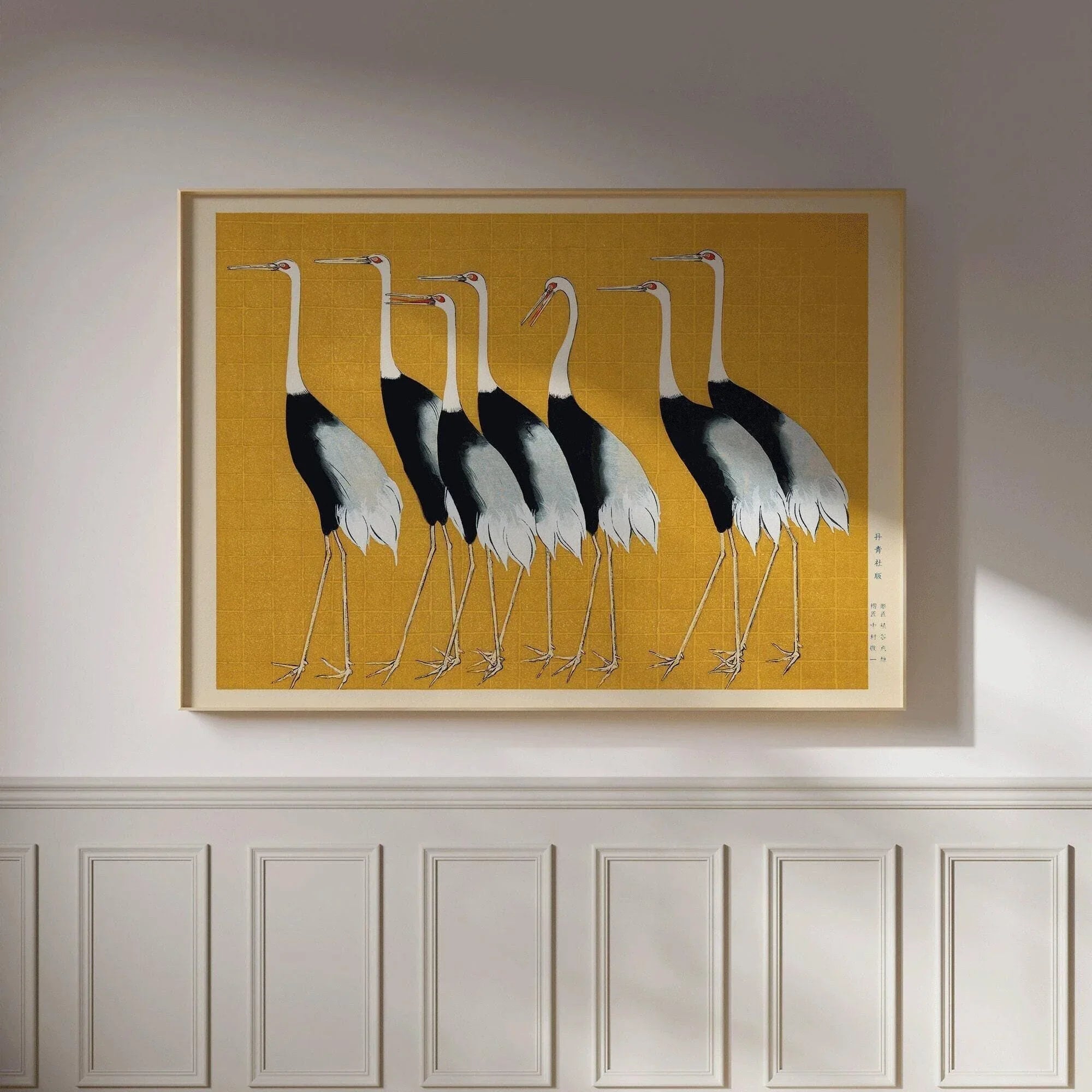 Ogata Korin - Cranes | PRINT | Vintage Japanese Art