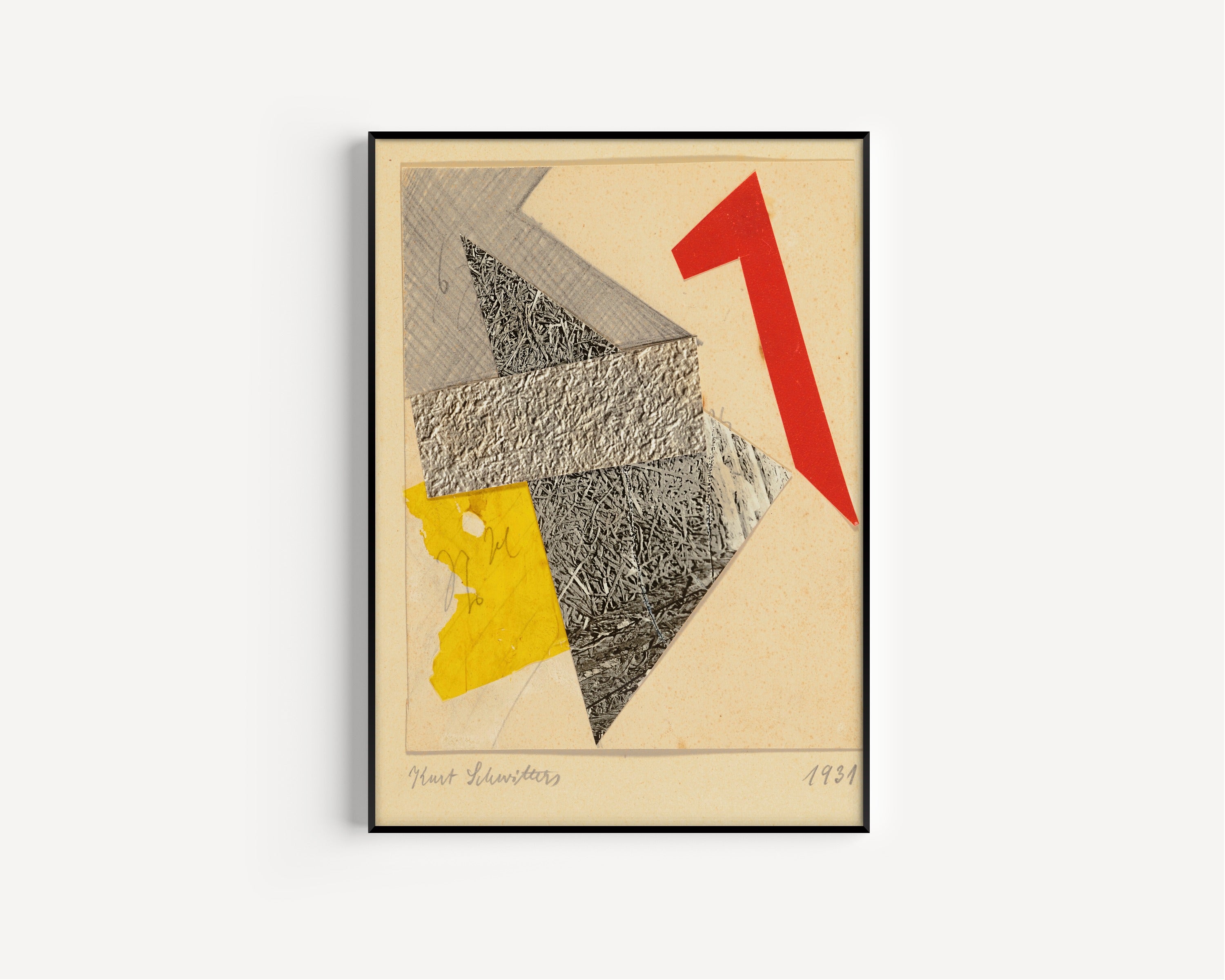 Kurt Schwitters — Ohne Titel | Fine Art Print
