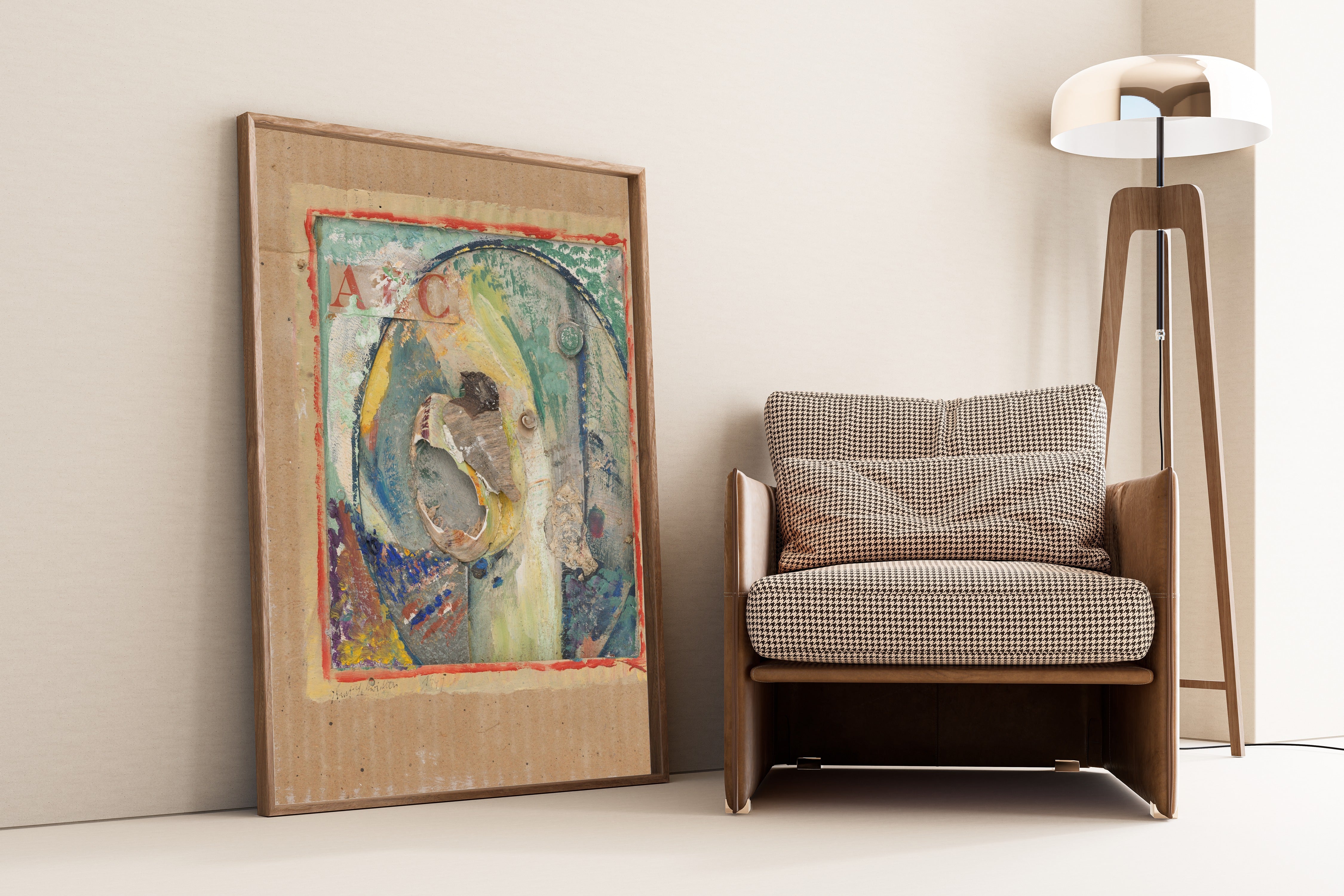 Kurt Schwitters — Ohne Titel (ABC) | Fine Art Print