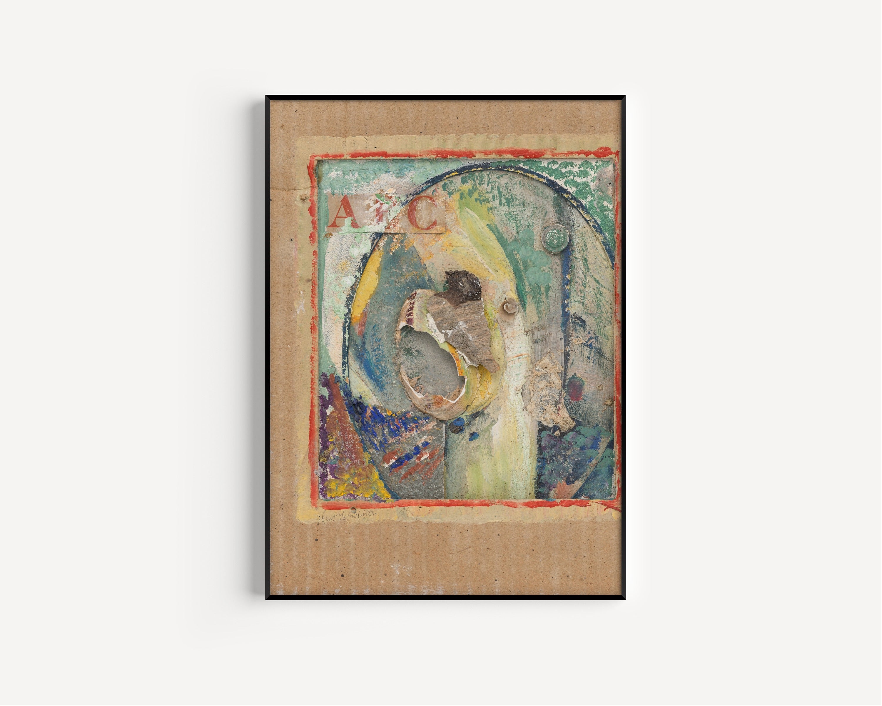 Kurt Schwitters — Ohne Titel (ABC) | Fine Art Print