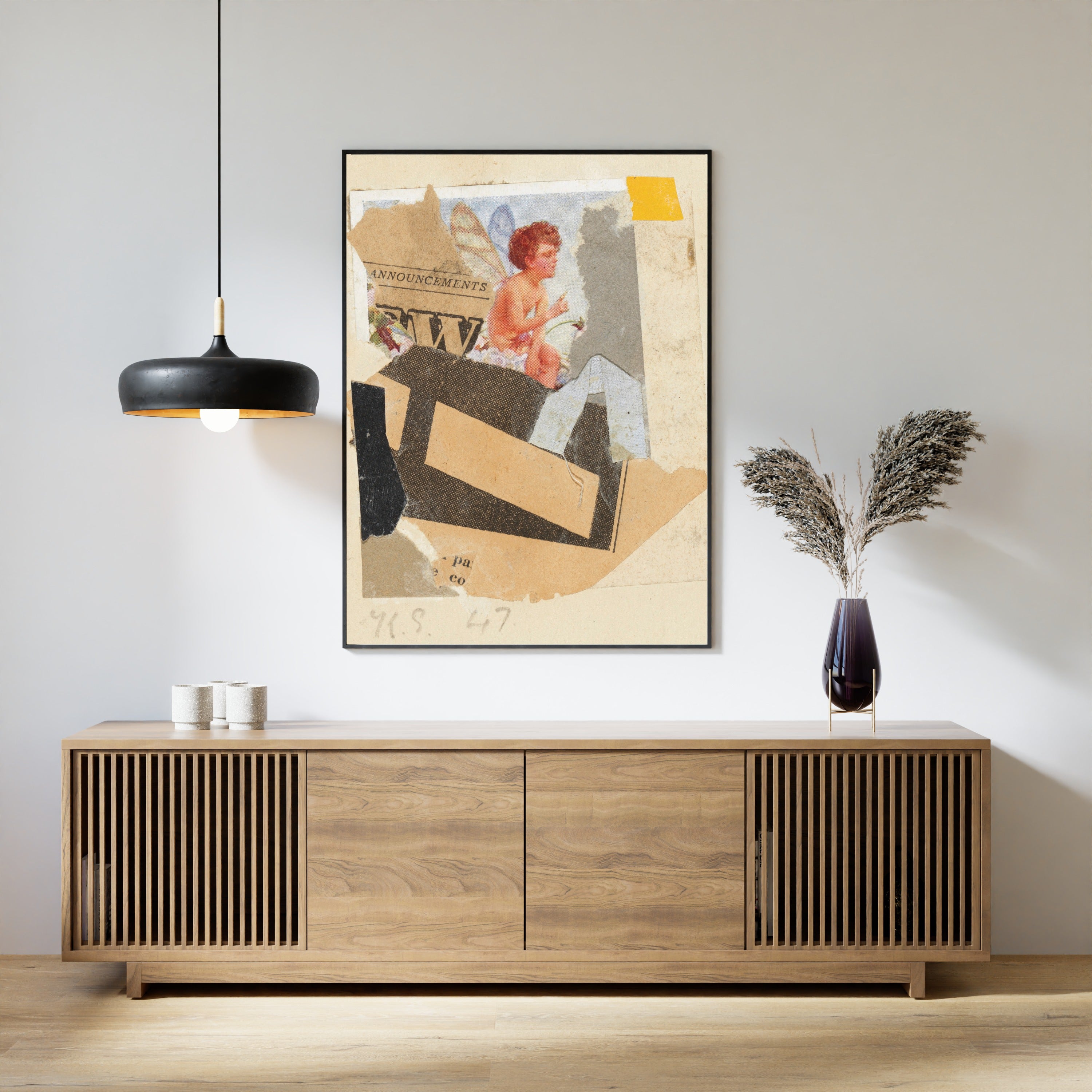 Kurt Schwitters — Ohne Titel (Ankündigungen) | Fine Art Print