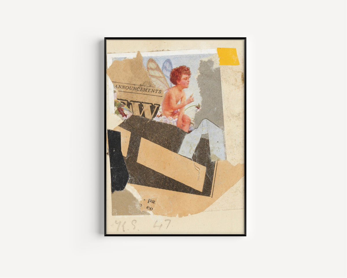 Kurt Schwitters — Ohne Titel (Ankündigungen) | Fine Art Print