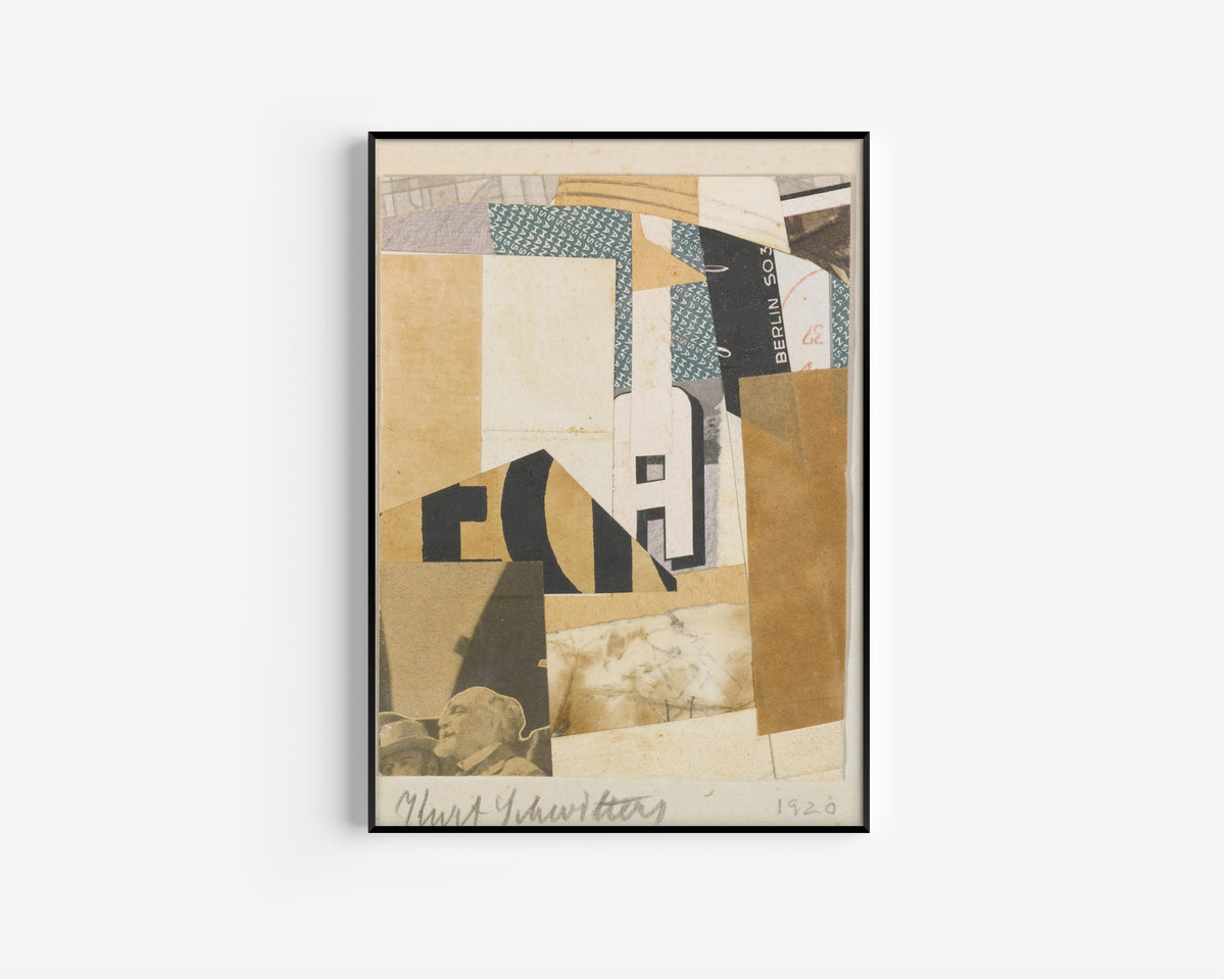 Kurt Schwitters — Ohne Titel, Berlin S 03 (Untitled, Berlin S 03) | Fine Art Print