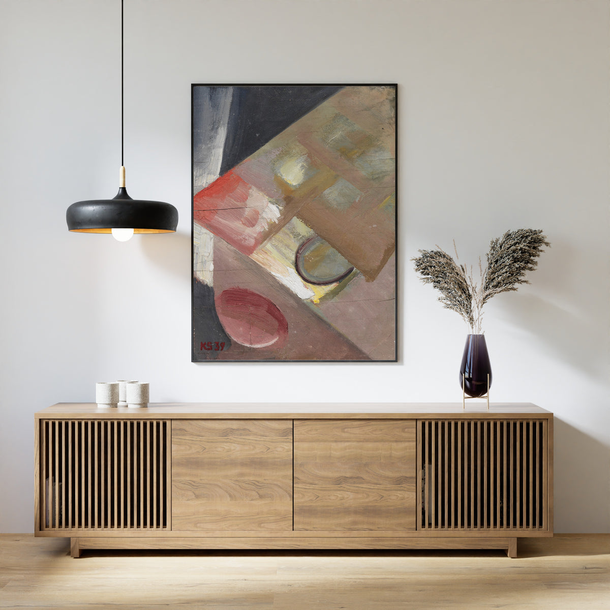 Kurt Schwitters — Ohne Titel (Bild mit schiefer Ebene) | Fine Art Print