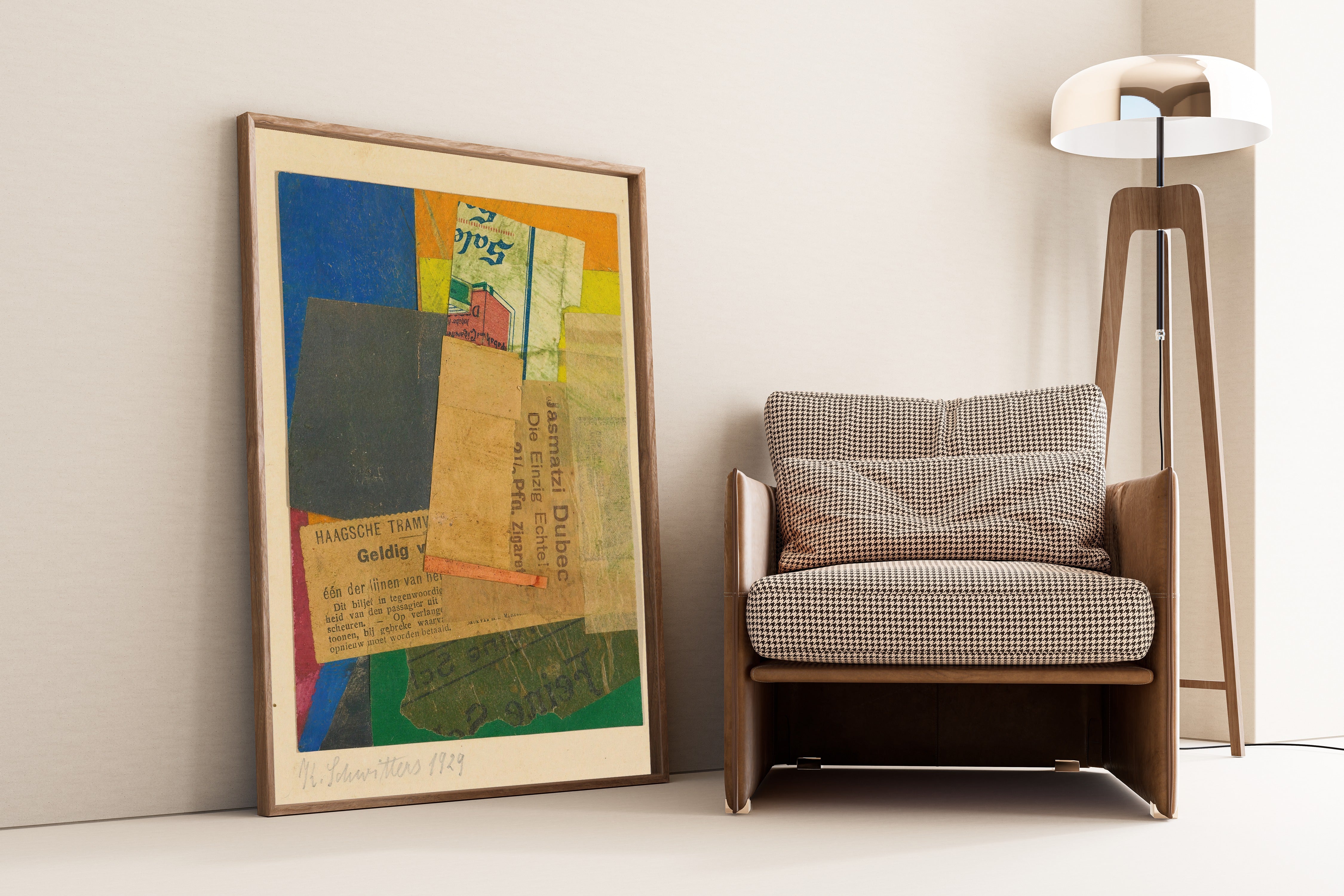 Kurt Schwitters — Ohne Titel (Geldig) | Fine Art Print