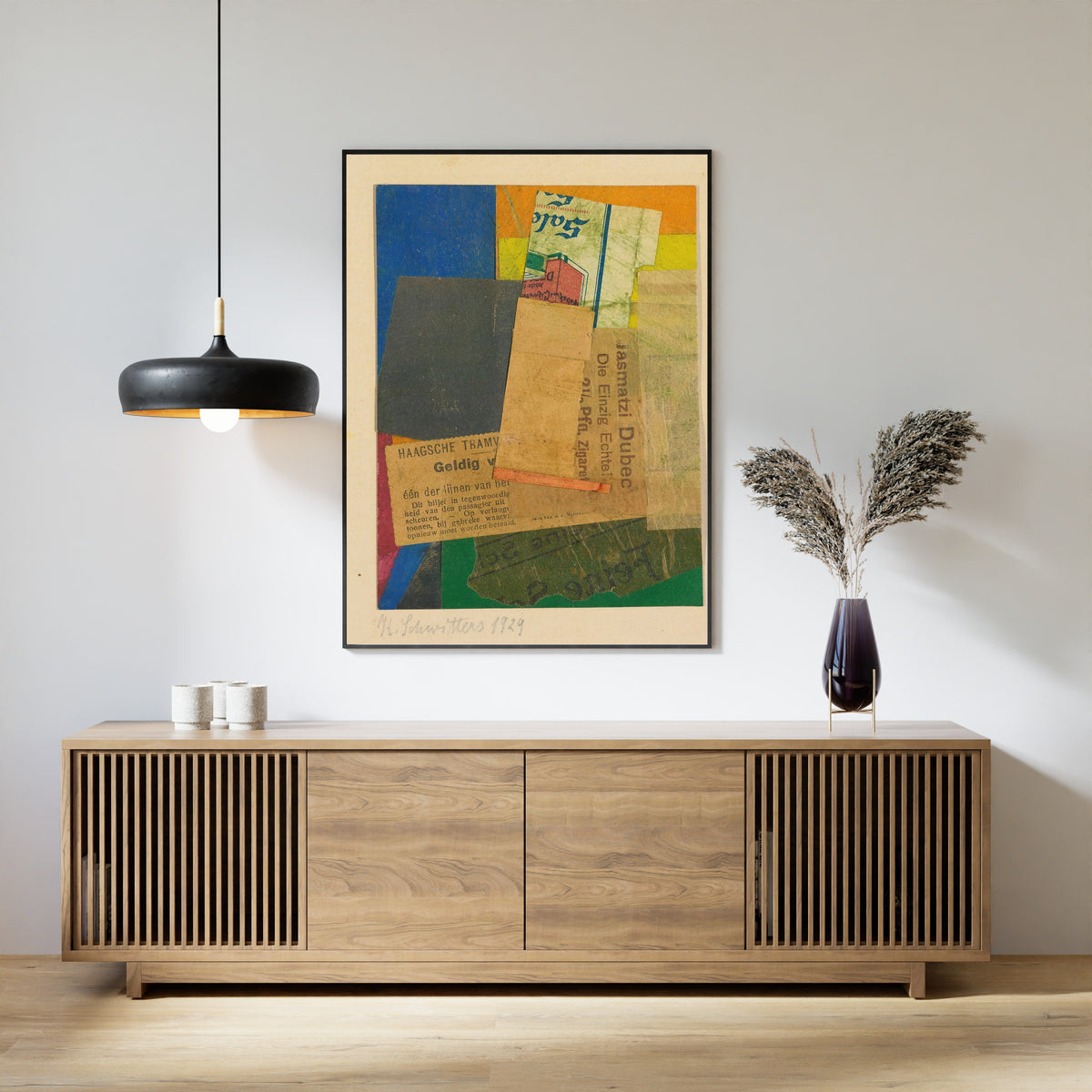 Kurt Schwitters — Ohne Titel (Geldig) | Fine Art Print