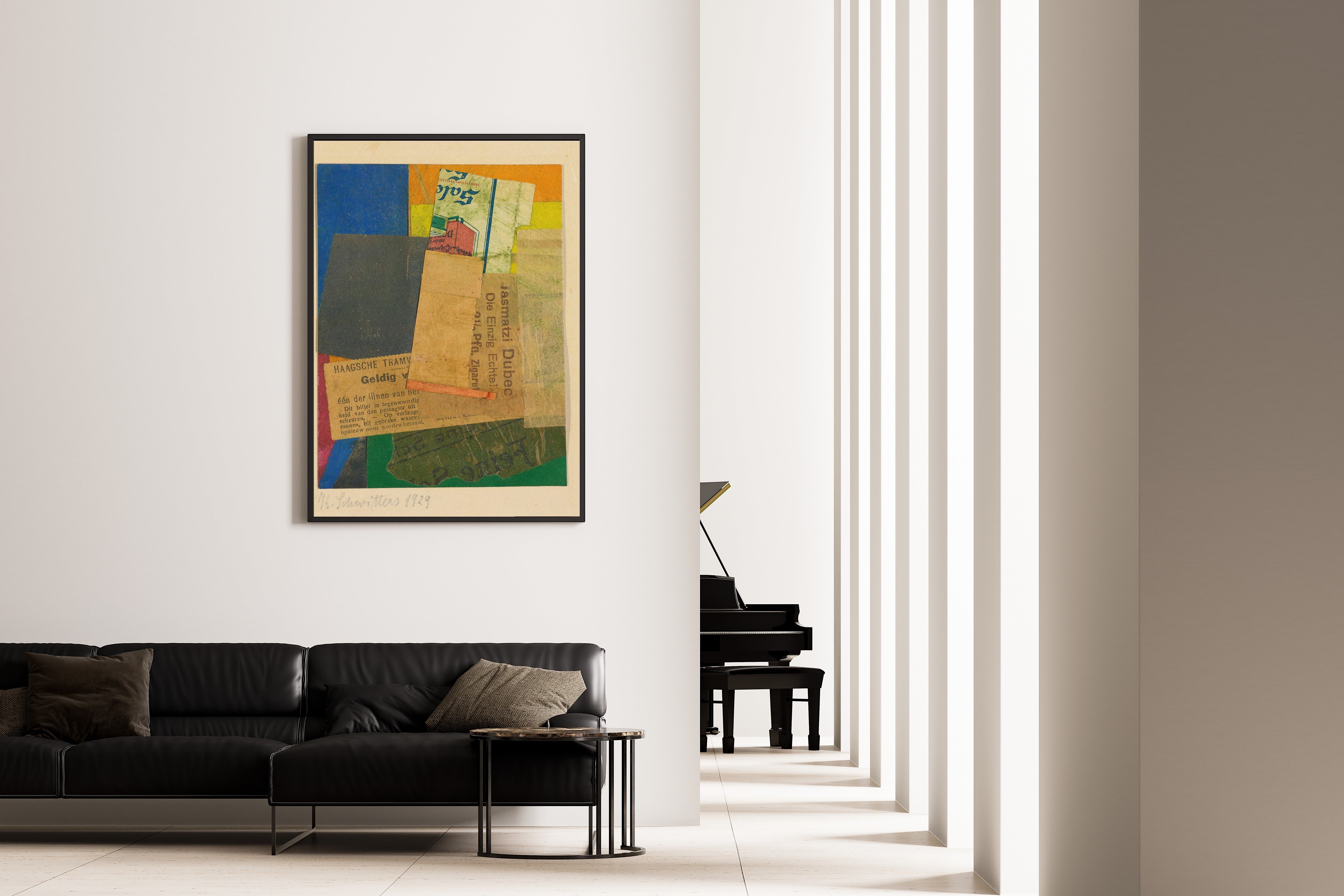 Kurt Schwitters — Ohne Titel (Geldig) | Fine Art Print