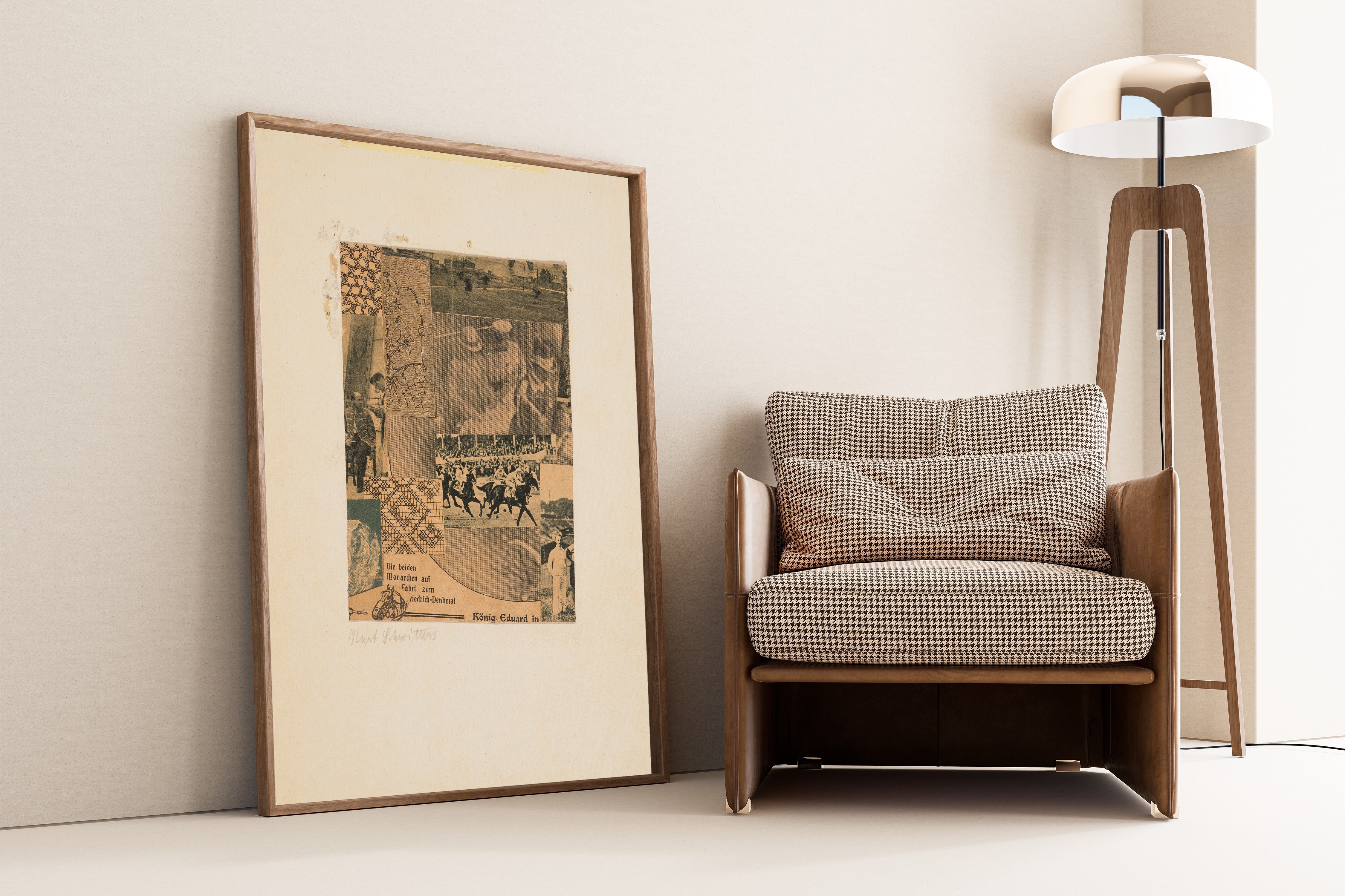 Kurt Schwitters — Ohne Titel (Köning Eduard in) | Fine Art Print