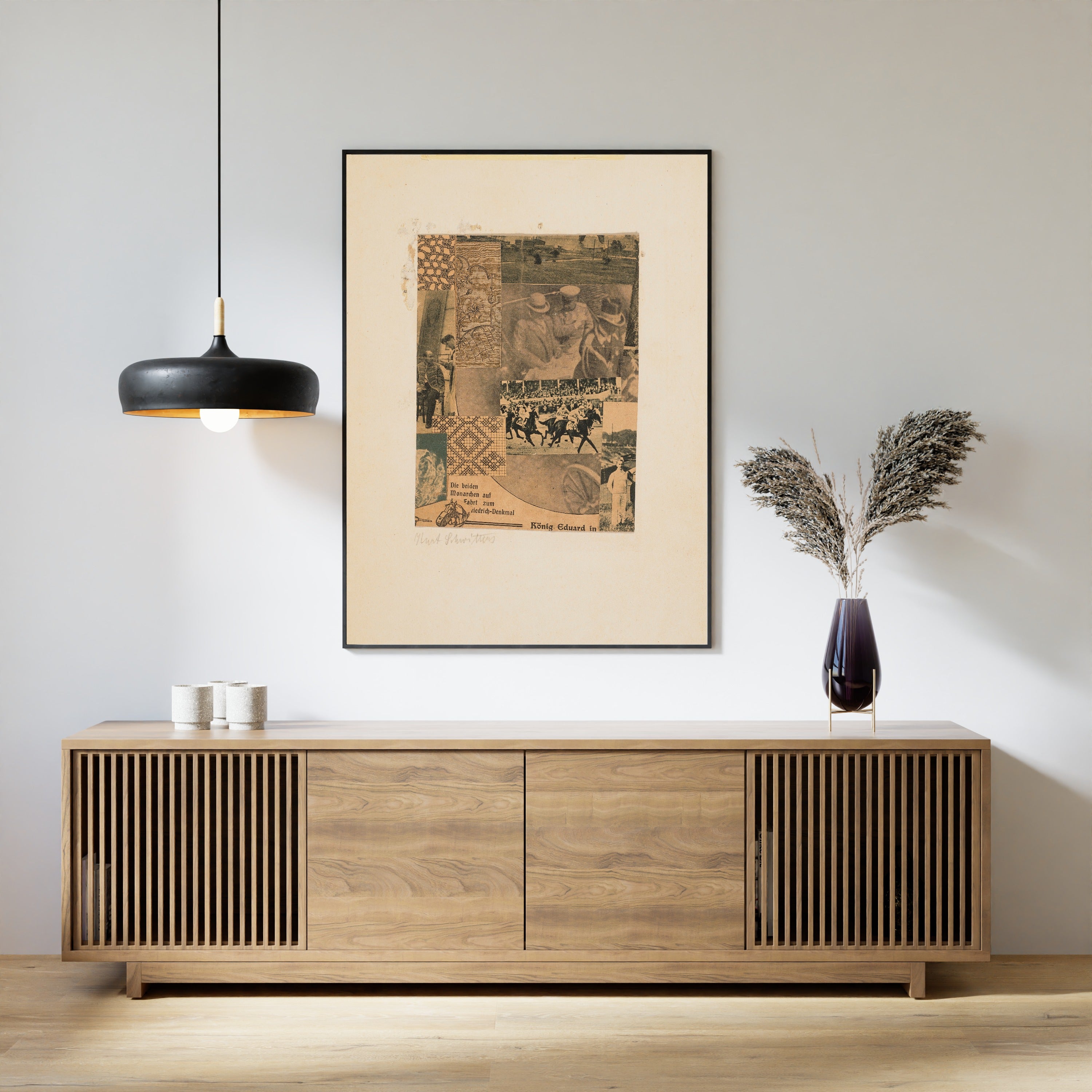 Kurt Schwitters — Ohne Titel (Köning Eduard in) | Fine Art Print