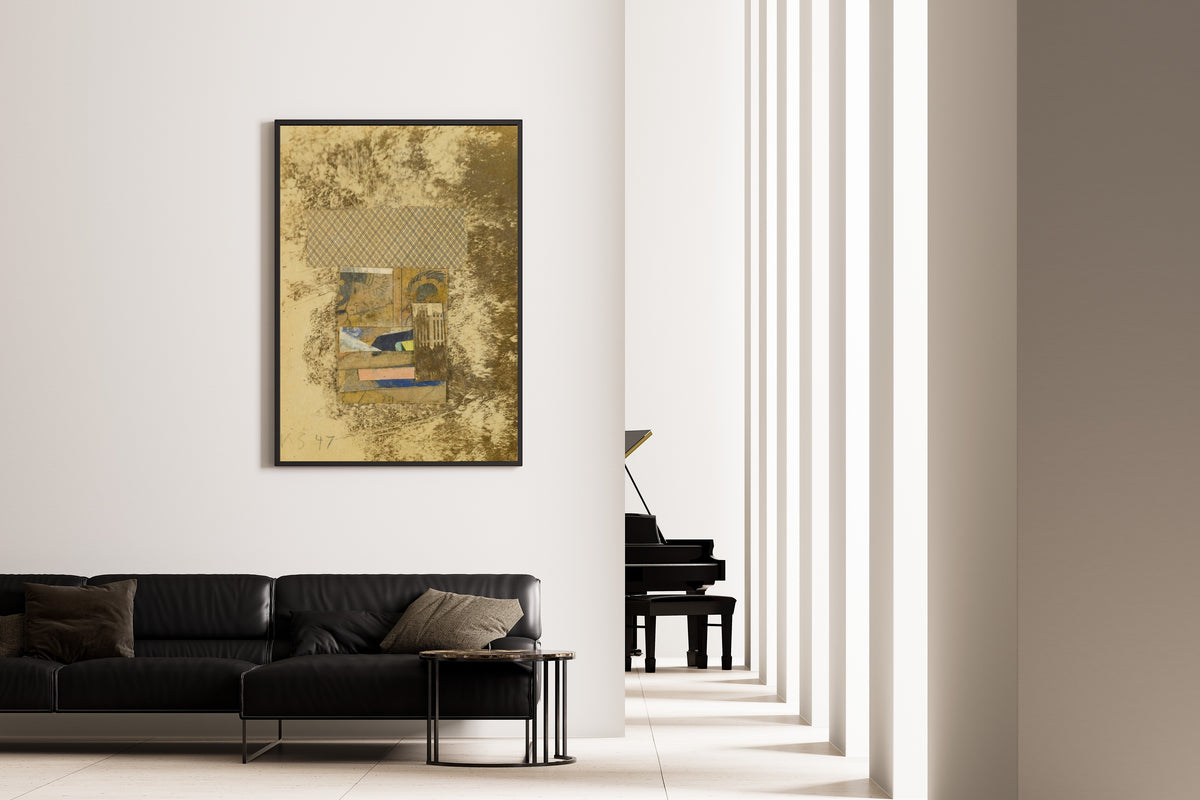 Kurt Schwitters — Ohne Titel (Merzzeichnung In Merzzeichnung) (Untitled (Merz Drawing In Merz Drawing)) | Fine Art Print