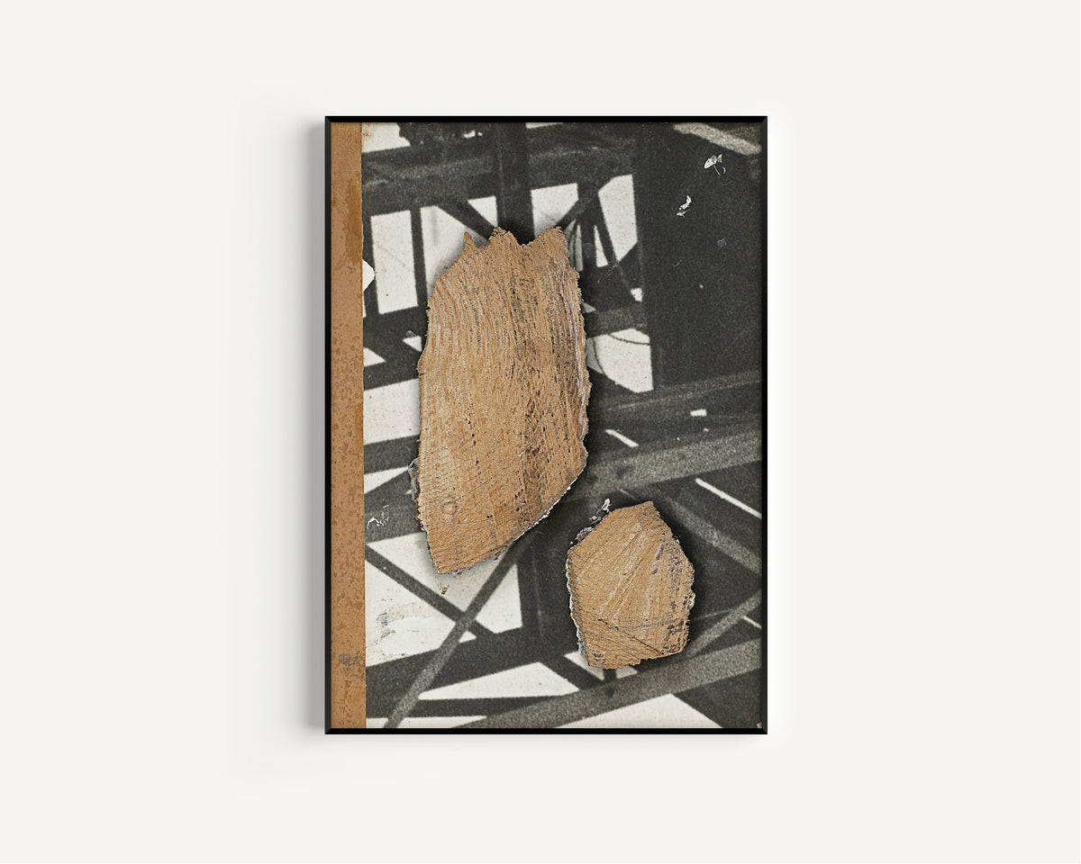 Kurt Schwitters — Ohne Titel (Mit Stahlträgerkonstruktion) | Fine Art Print