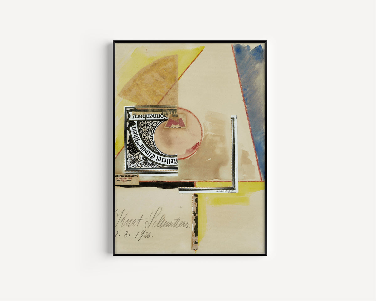 Kurt Schwitters — Ohne titel (Sonnenberg) | Fine Art Print