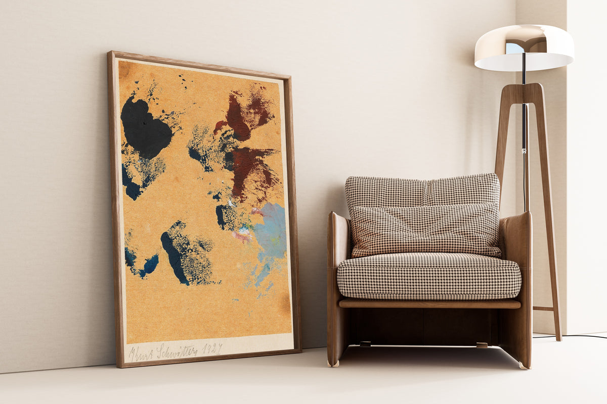 Kurt Schwitters — Ohne Titel (Spritzen Farbe) | Fine Art Print