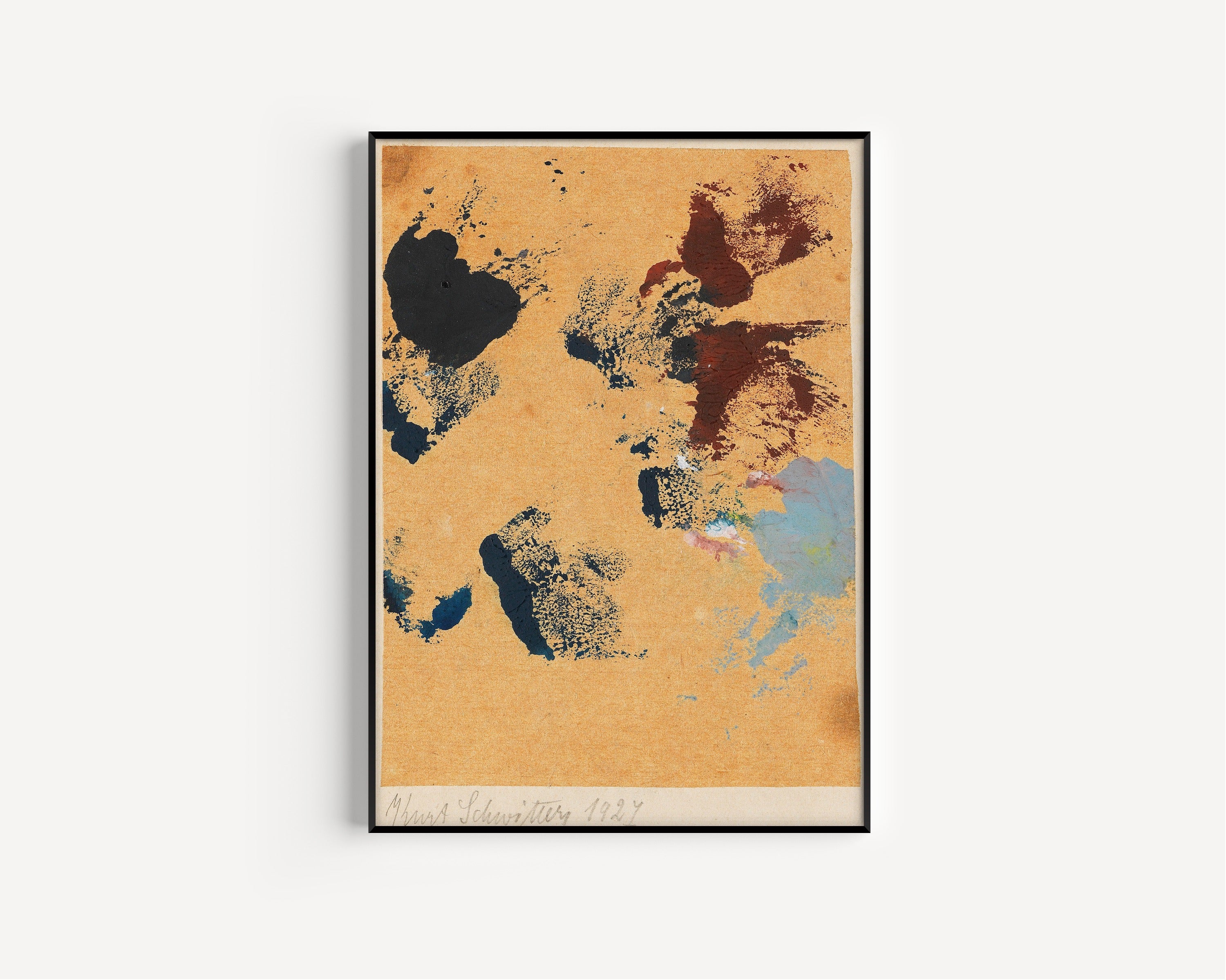 Kurt Schwitters — Ohne Titel (Spritzen Farbe) | Fine Art Print