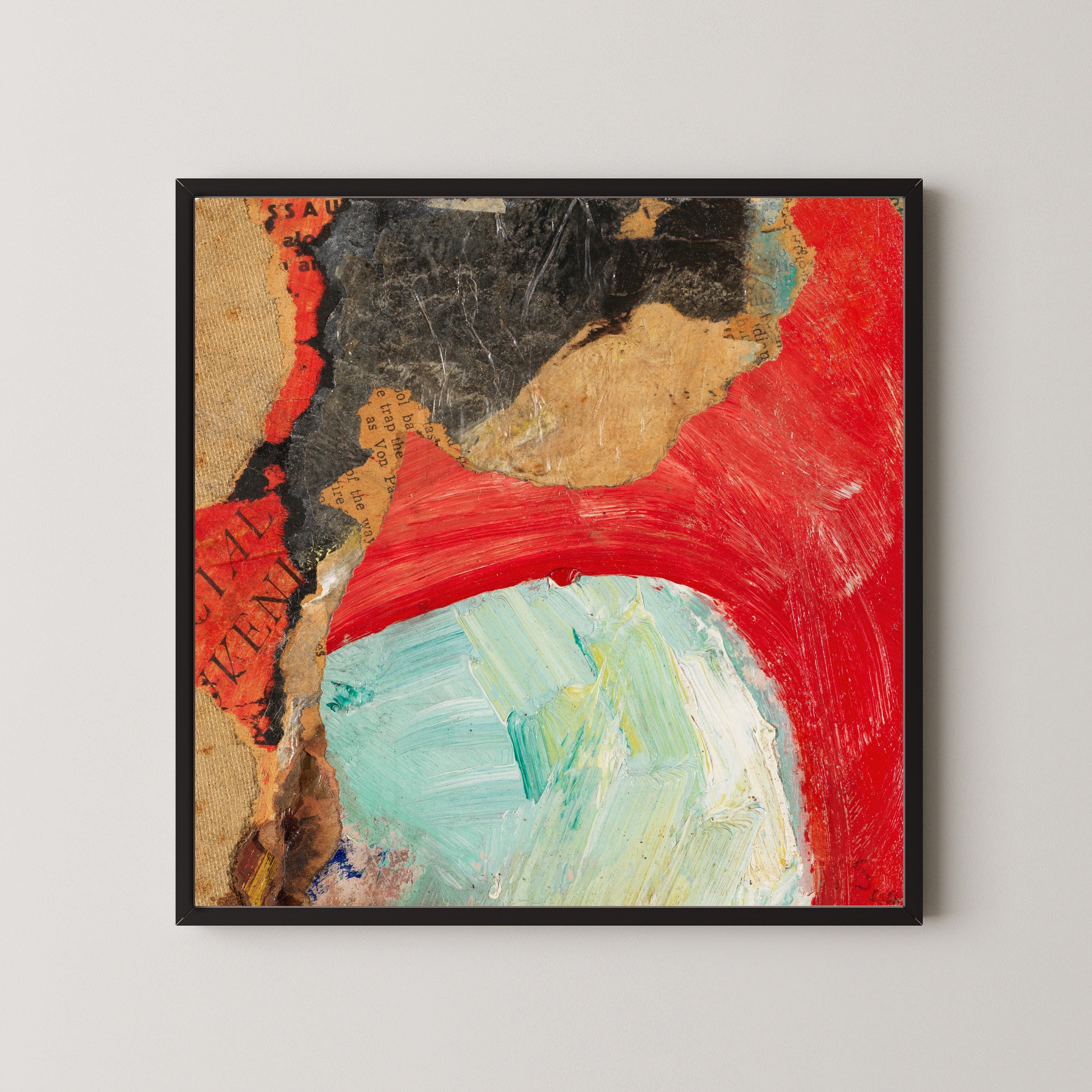 Kurt Schwitters — Ohne Titel (VENI). Merzzeichnung | Fine Art Print