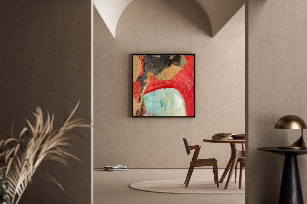 Kurt Schwitters — Ohne Titel (VENI). Merzzeichnung | Fine Art Print