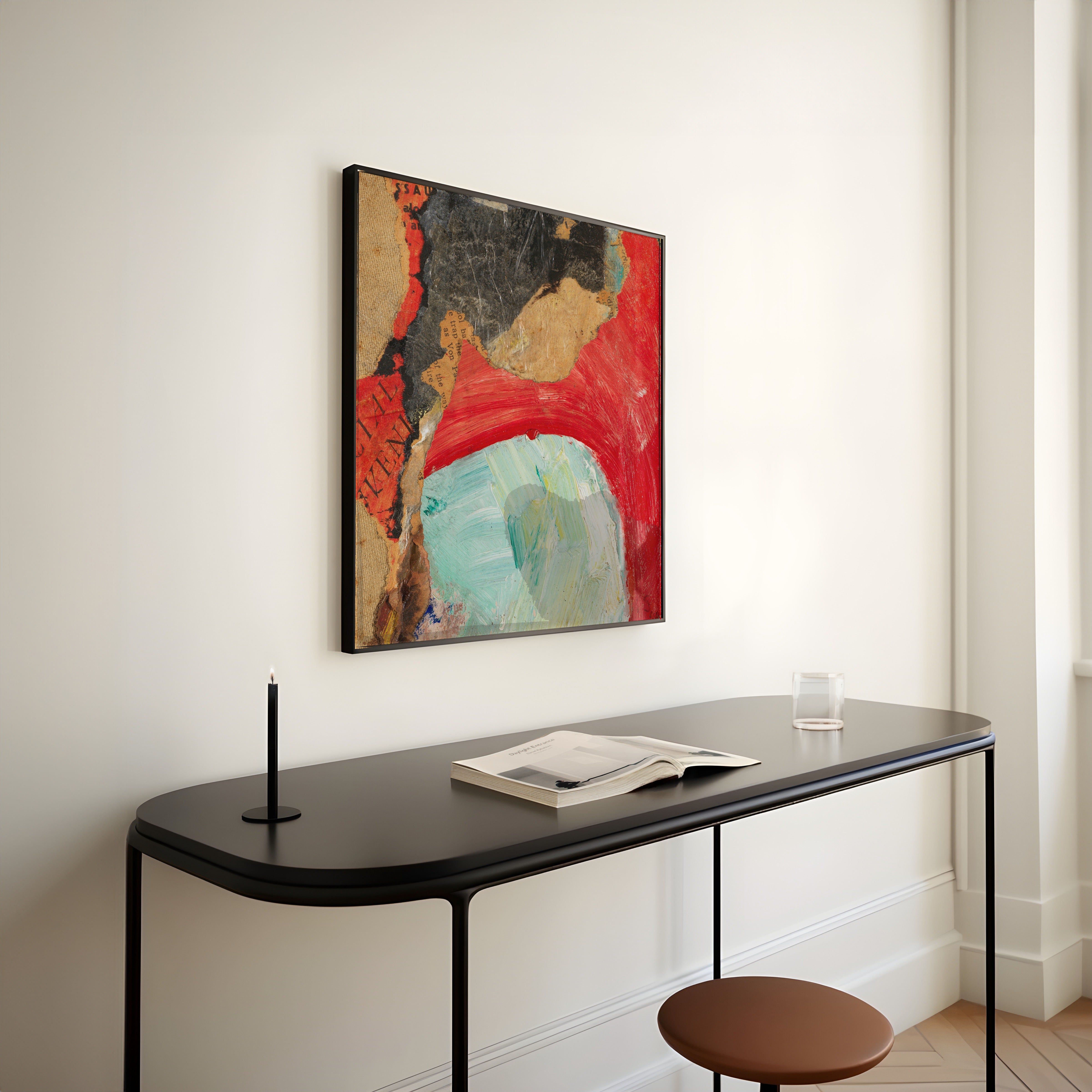 Kurt Schwitters — Ohne Titel (VENI). Merzzeichnung | Fine Art Print