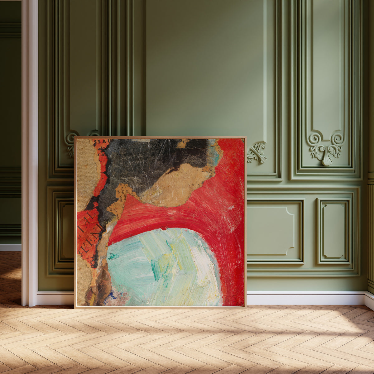 Kurt Schwitters — Ohne Titel (VENI). Merzzeichnung | Fine Art Print