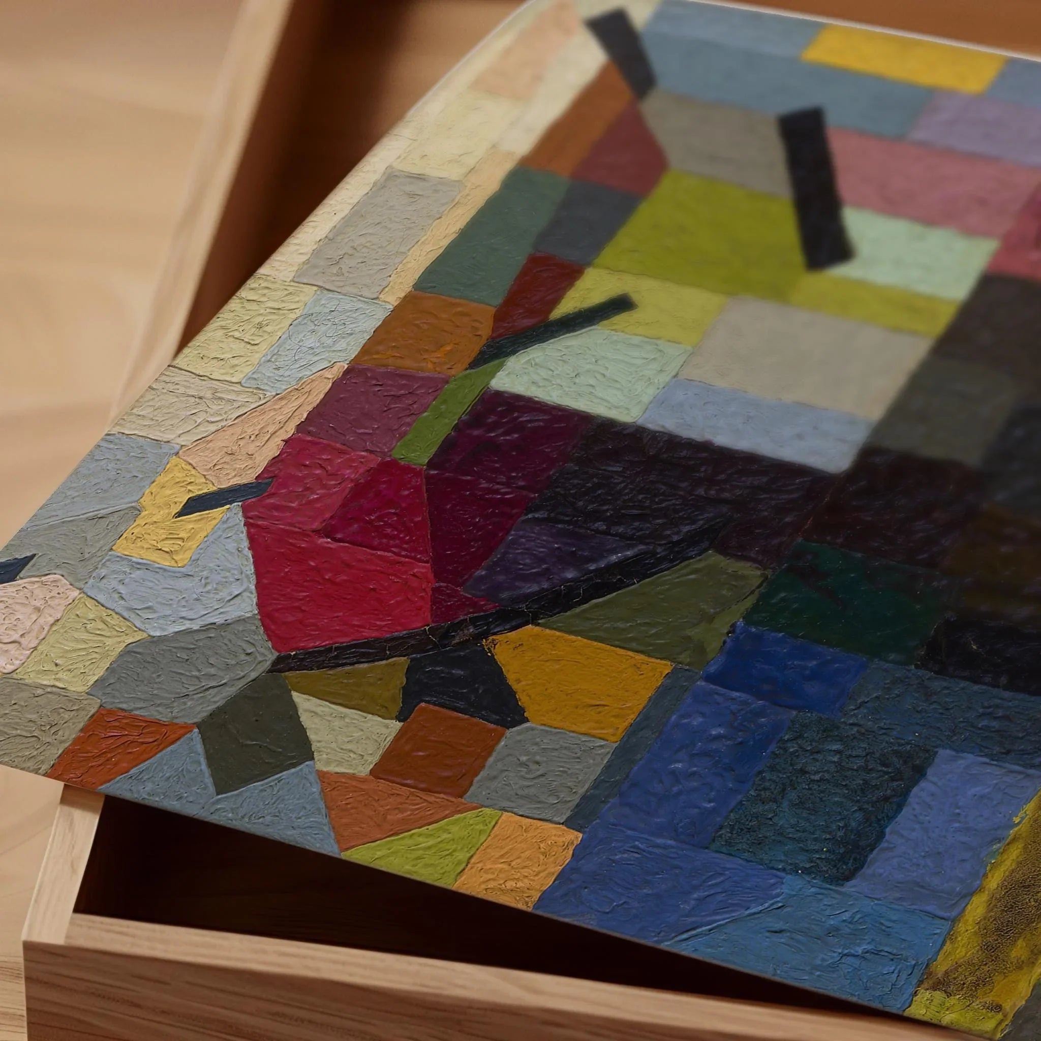 Otto Freundlich - A Tree | Colorful Vintage Abstract Art