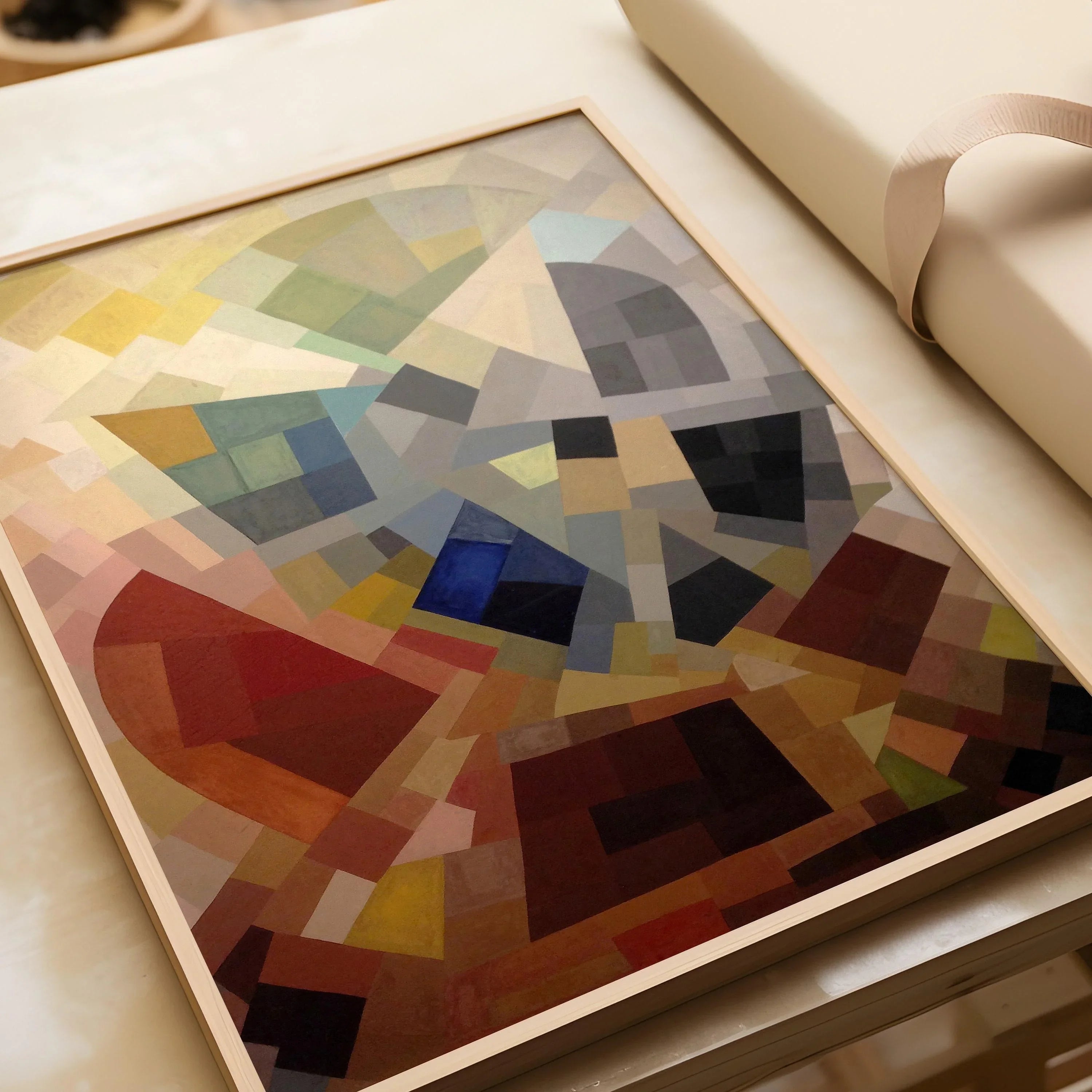 Otto Freundlich - Komposition (1939) | Colorful Vintage Abstract Art