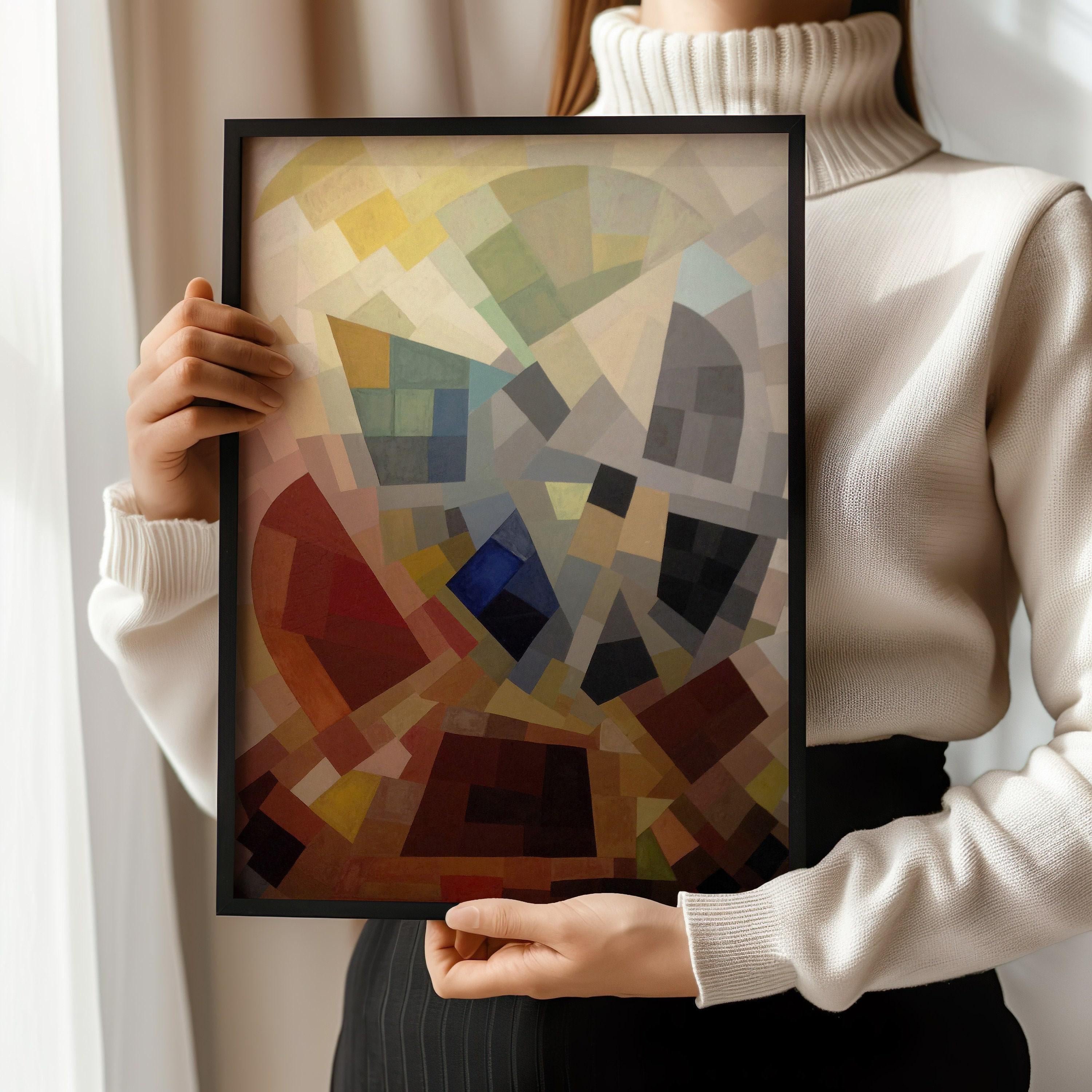 Otto Freundlich - Komposition (1939) | Colorful Vintage Abstract Art
