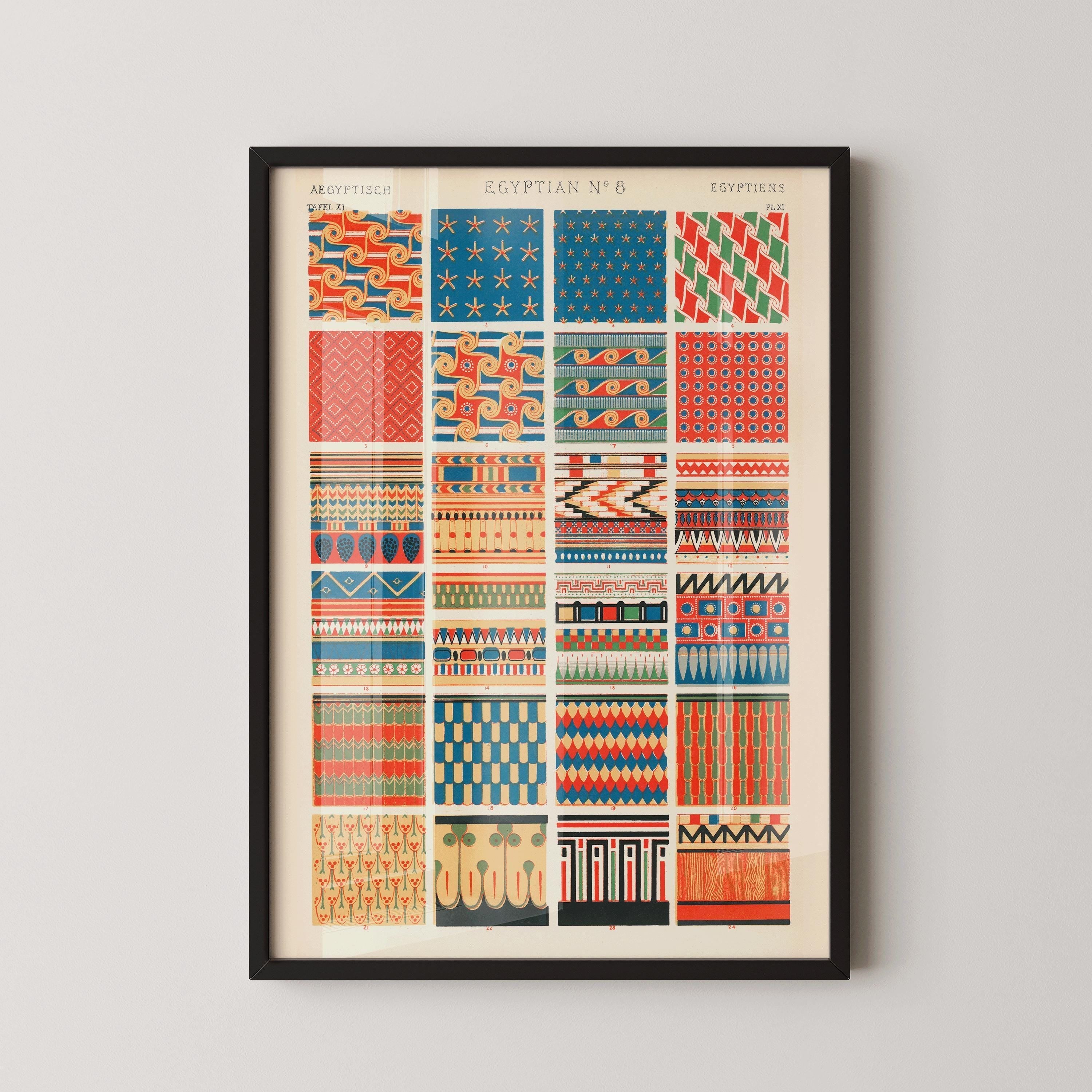 Owen Jones - Egyptian | Vintage Victorian Orientalist Pattern Art