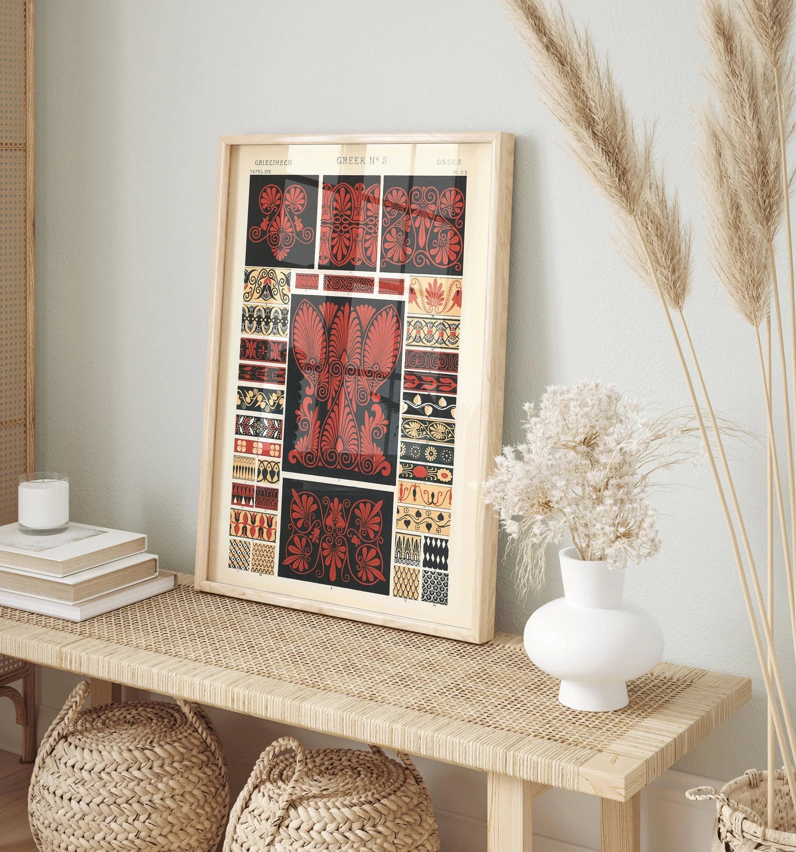 Owen Jones - Greek 5 | Vintage Victorian Orientalist Pattern Art