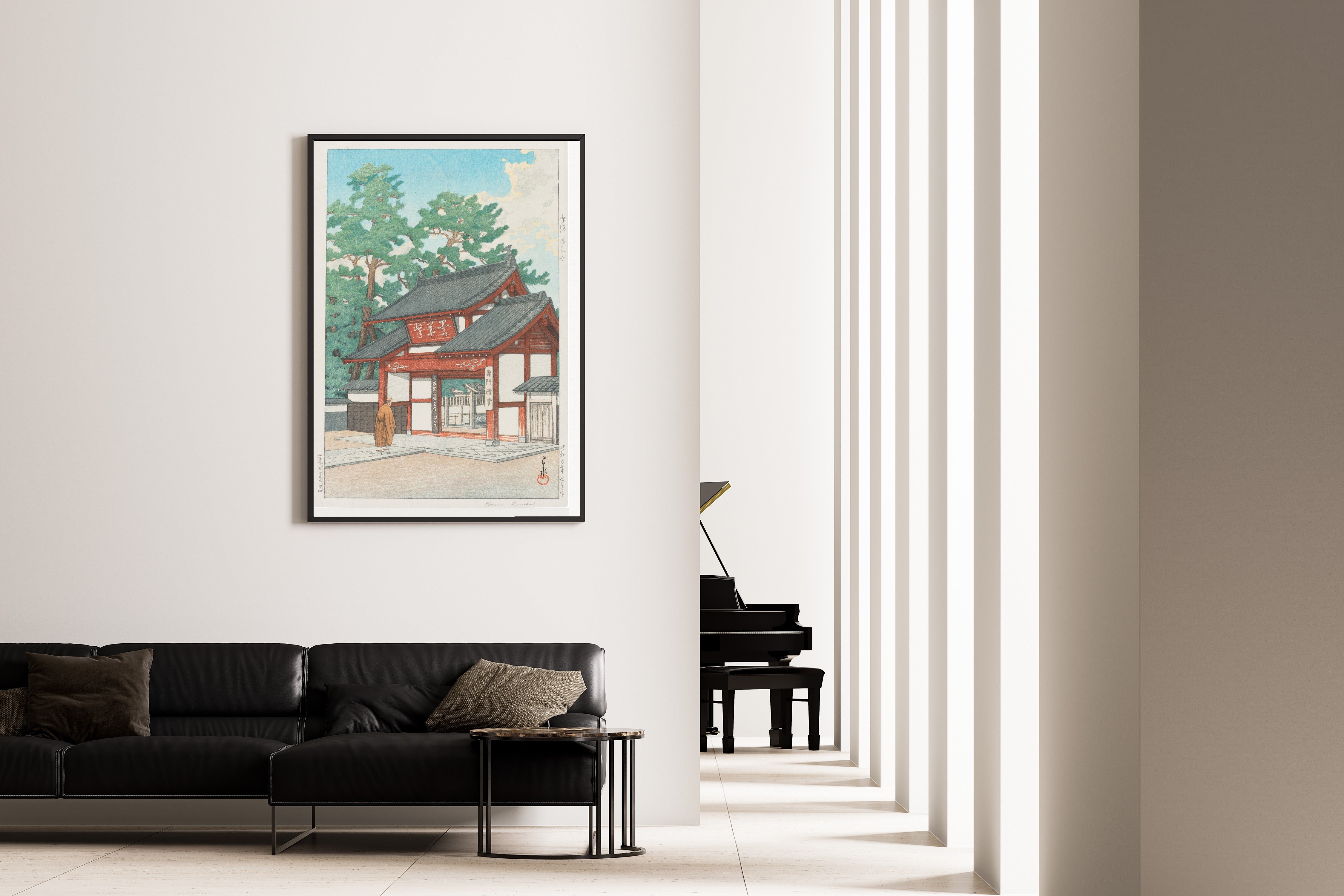 Kawase Hasui — Zuisen Temple, Narumi | Japanese Woodblock Print (Shin Hanga)