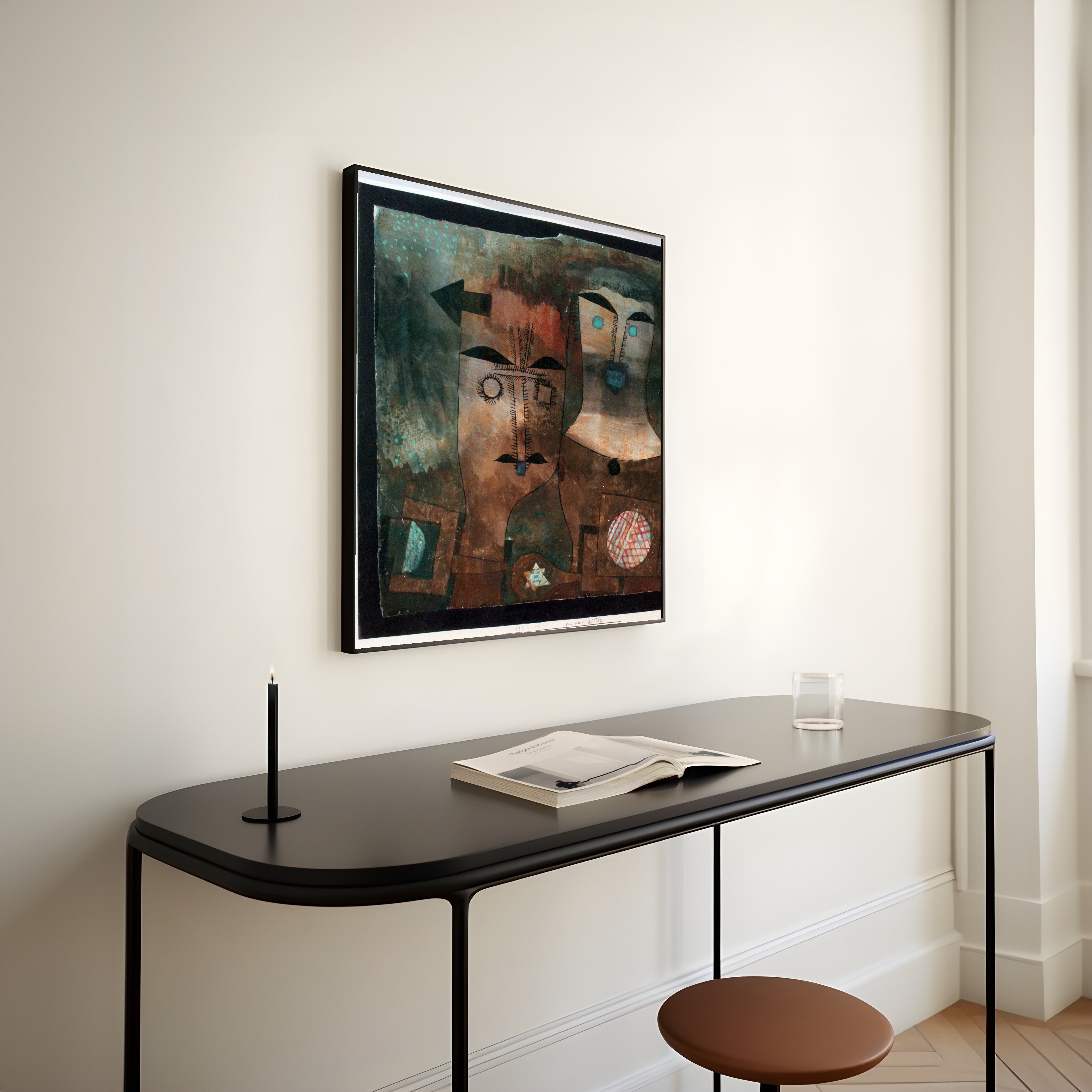 Paul Klee — A Pair of Gods (Ein Paar Götter) | Bauhaus Fine Art Print - 9ArtPrints