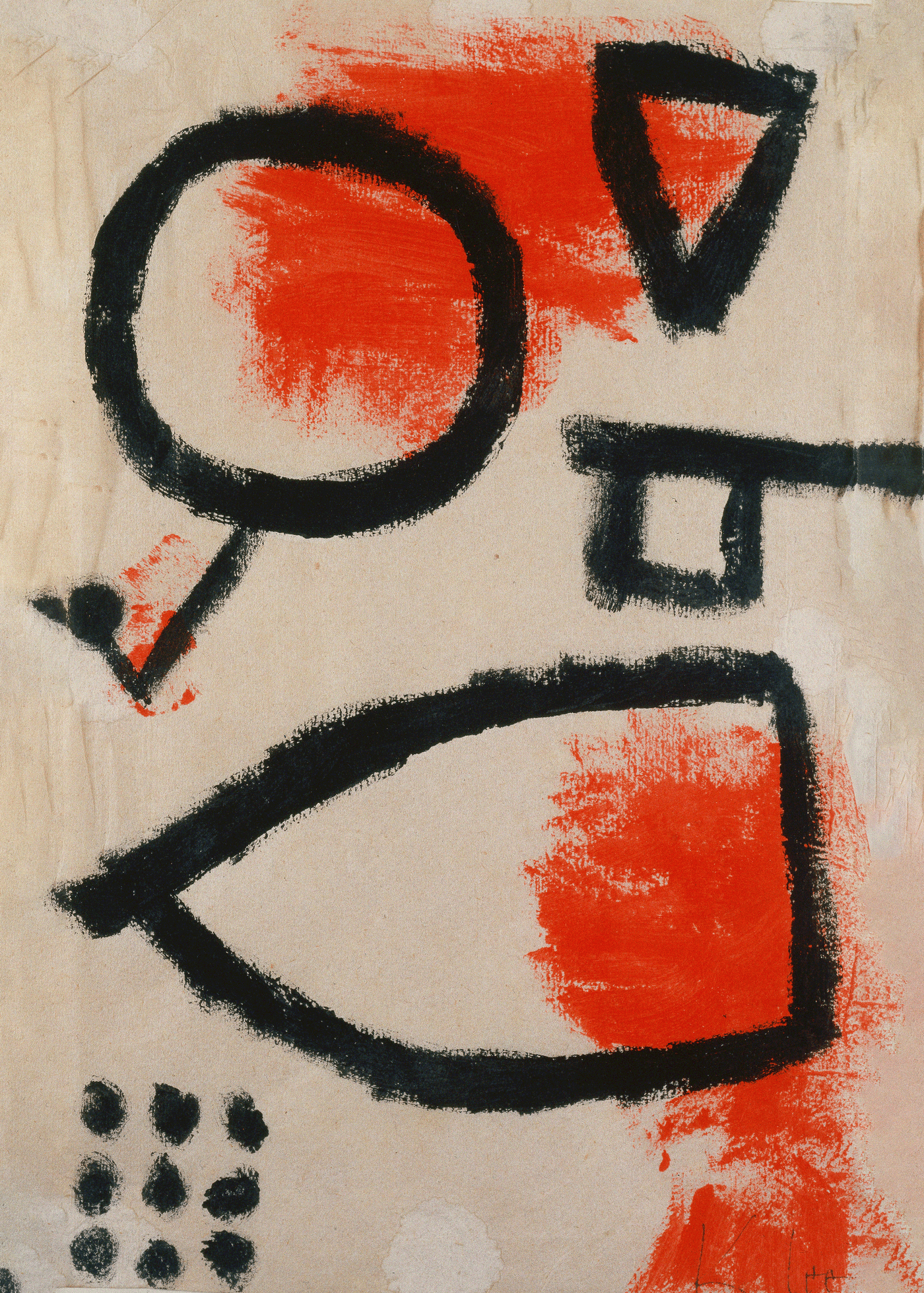 Paul Klee — Alea Jacta | Minimalist Abstract Art Print