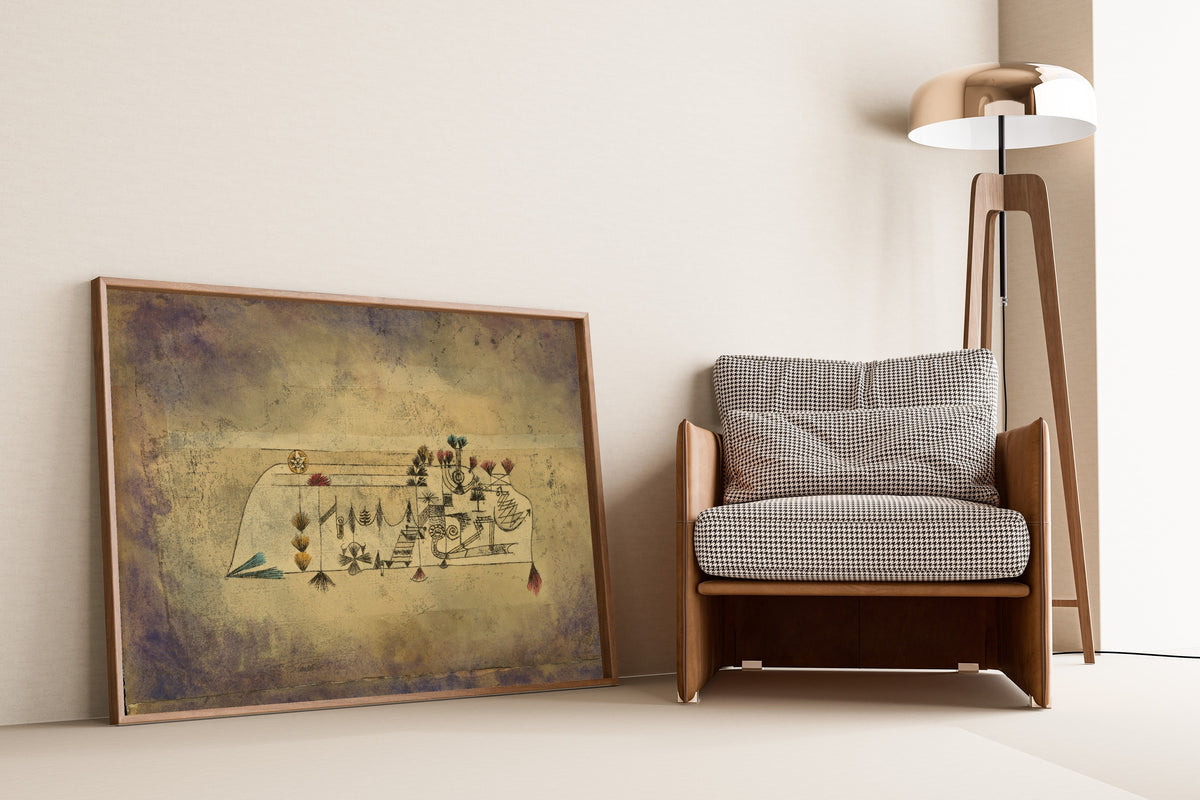 Paul Klee — All Souls Picture | Bauhaus Fine Art Print - 9ArtPrints