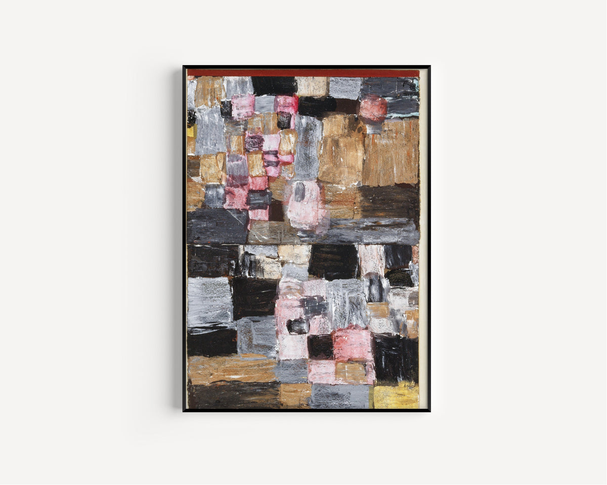 Paul Klee — Ascent of a Town | Bauhaus Fine Art Print - 9ArtPrints