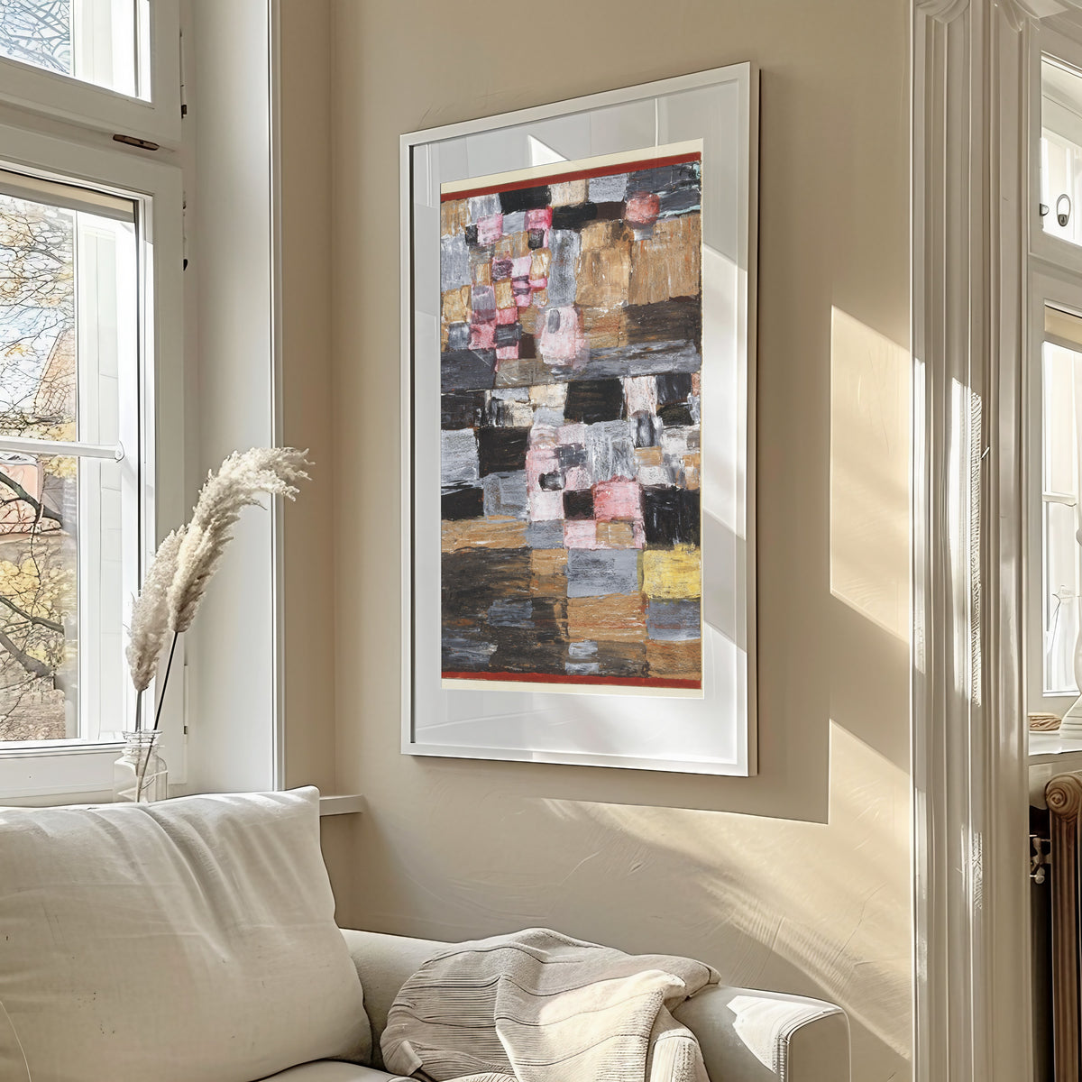 Paul Klee — Ascent of a Town | Bauhaus Fine Art Print - 9ArtPrints
