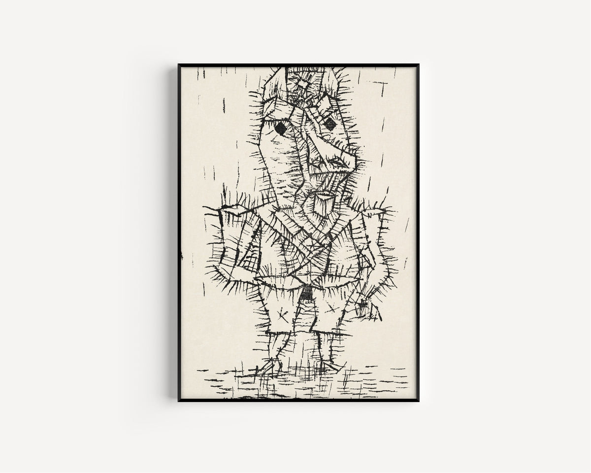 Paul Klee — Ass (Esel) | Bauhaus Fine Art Print - 9ArtPrints