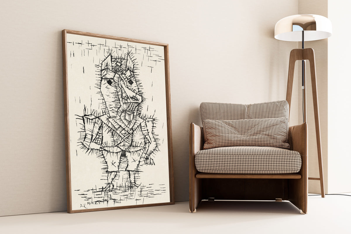 Paul Klee — Ass (Esel) | Bauhaus Fine Art Print - 9ArtPrints