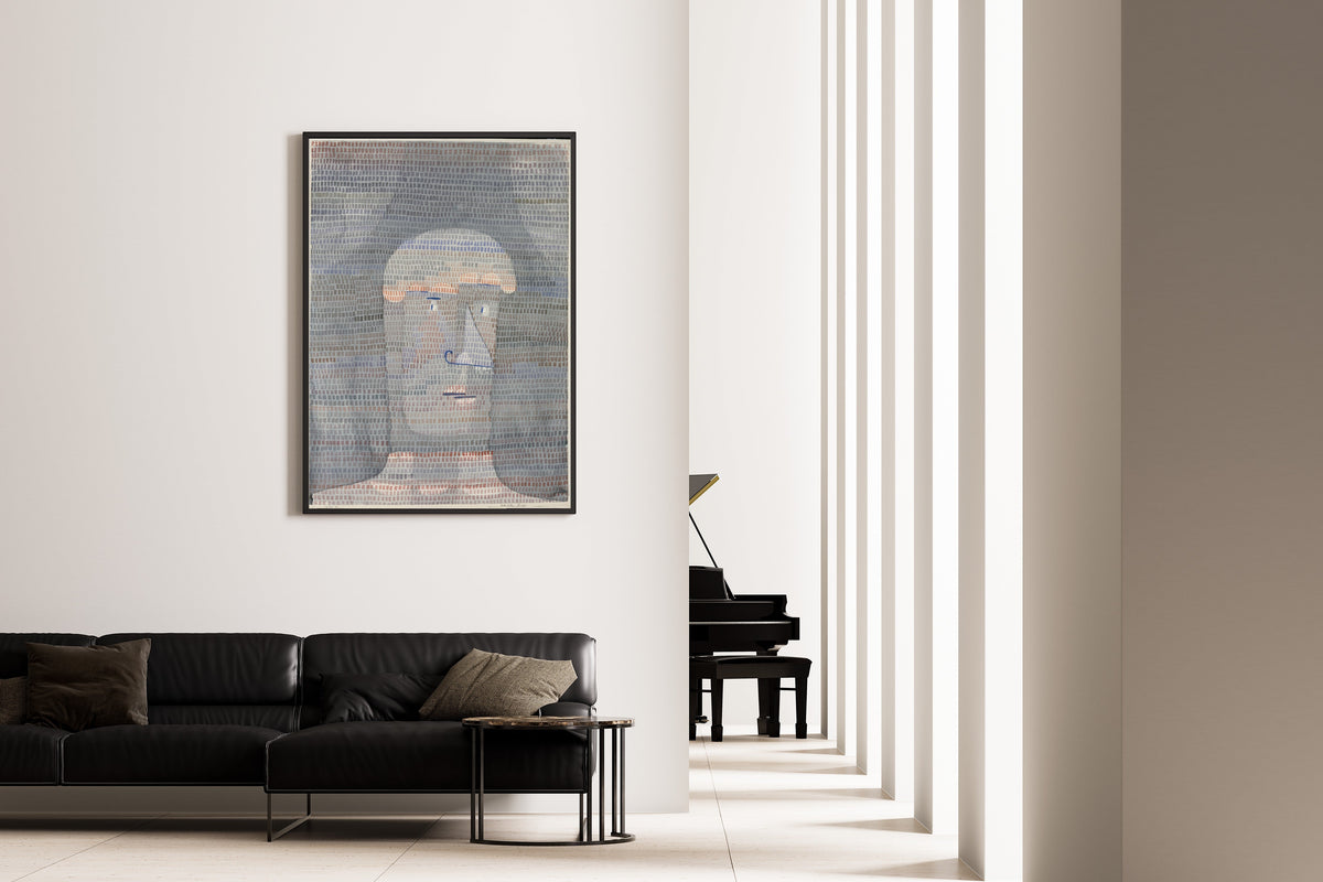 Paul Klee — Athlete's Head (Athleten-Kopf) | Bauhaus Fine Art Print - 9ArtPrints