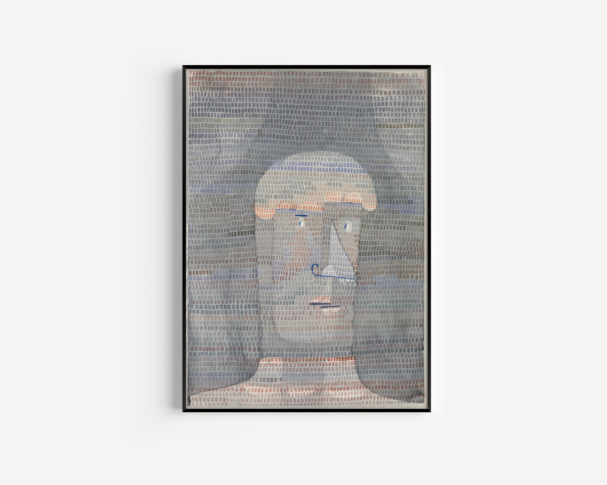 Paul Klee — Athlete's Head (Athleten-Kopf) | Bauhaus Fine Art Print - 9ArtPrints